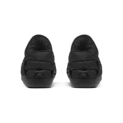 The North Face Men’s ThermoBall™ Traction Booties in Black Half Dome Outline Print Black  Footwear
