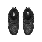 The North Face Men’s ThermoBall™ Traction Booties in Black Half Dome Outline Print Black  Footwear