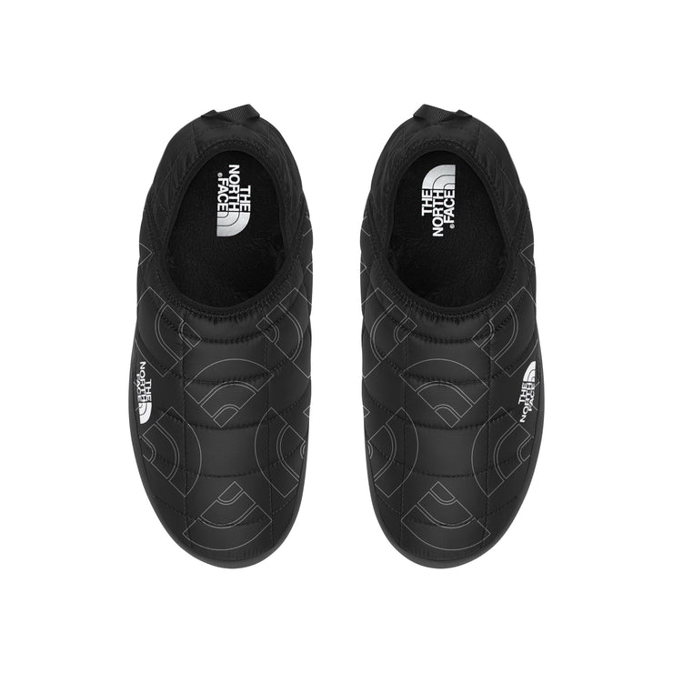The North Face Men’s ThermoBall™ Traction Mule V in TNF Black Half Dome Outline Print TNF Black  Footwear