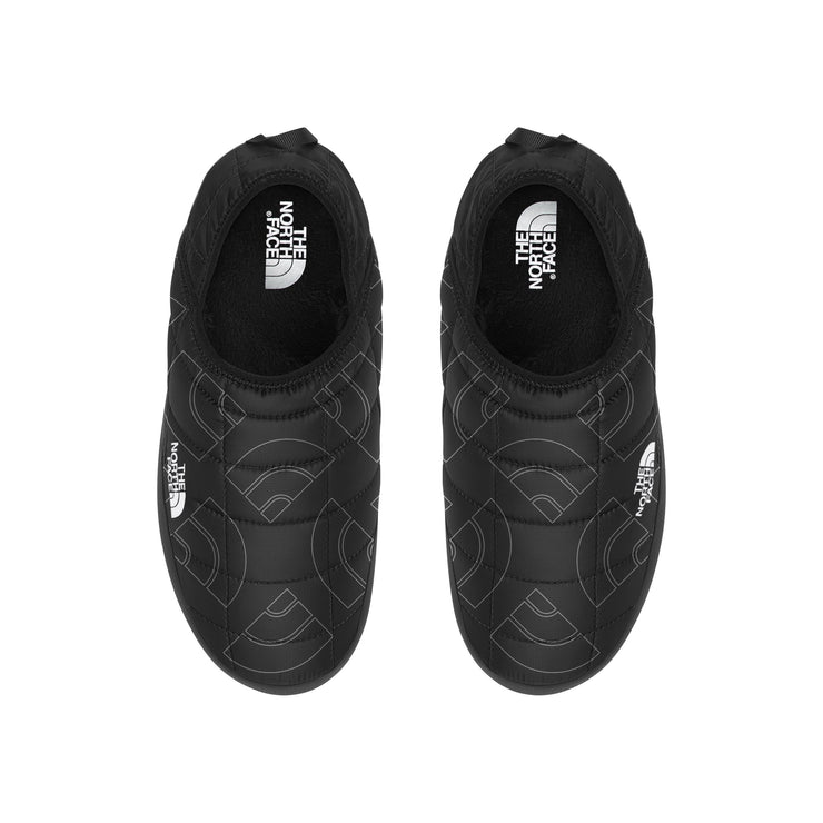 The North Face Men’s ThermoBall™ Traction Mule V in TNF Black Half Dome Outline Print TNF Black  Footwear