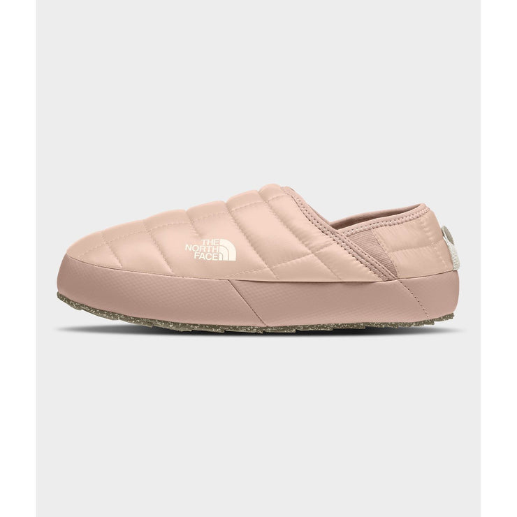 The North Face Women’s ThermoBall™ Traction Mule V in Evening Sand Pink Gardenia White  Footwear