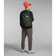 The North Face Jester Backpack in Pine Needle Summit Navy Power Orange