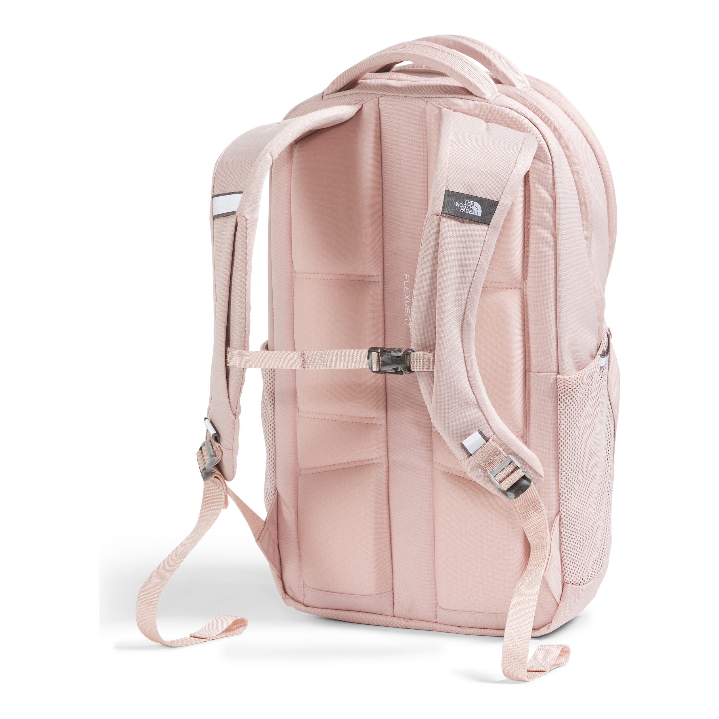 North face backpack white and pink online