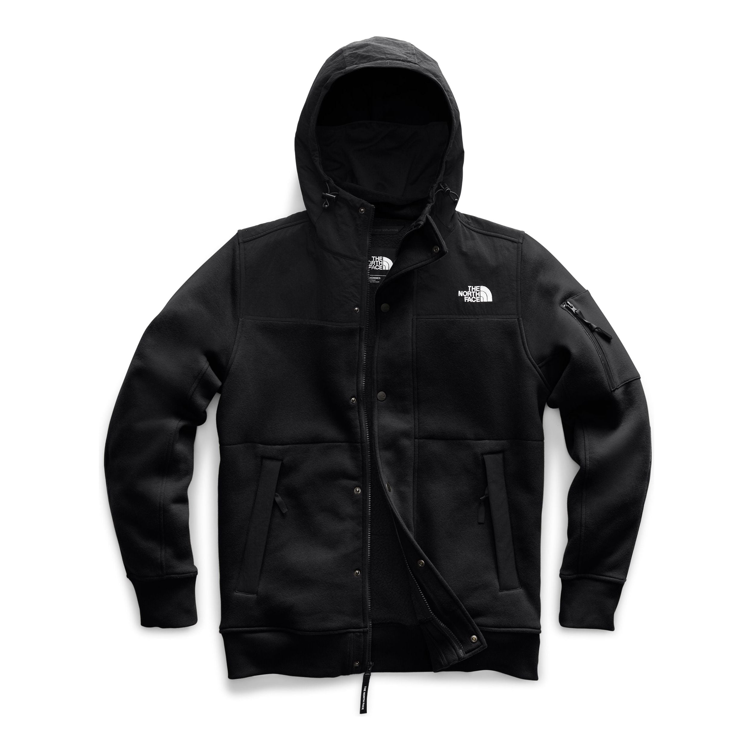 The North Face Men's Highrail Bomber Fleece Jacket in TNF Black  Coats & Jackets