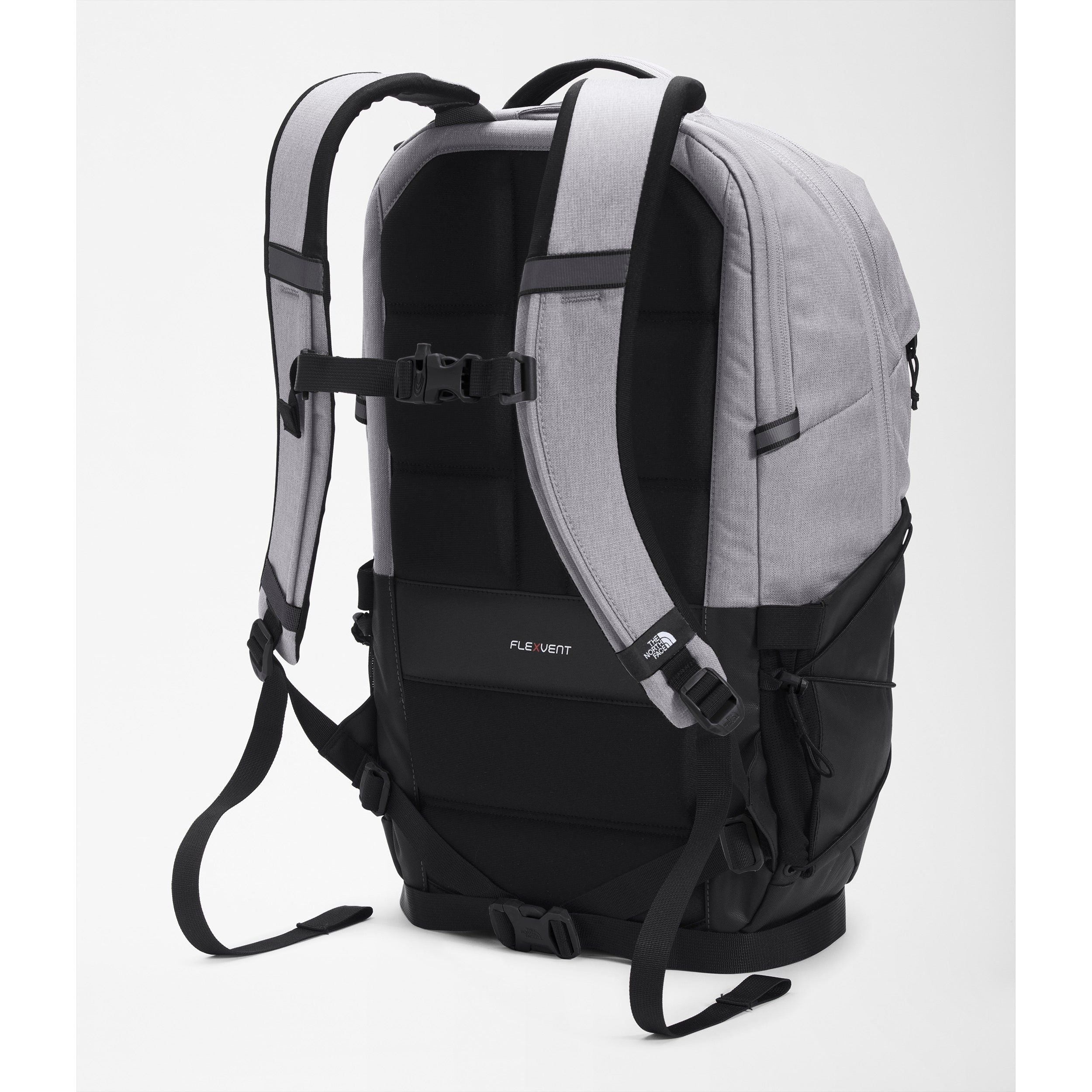 The North Face Borealis Backpack in Meld Grey Dark Heather/TNF Black  Accessories