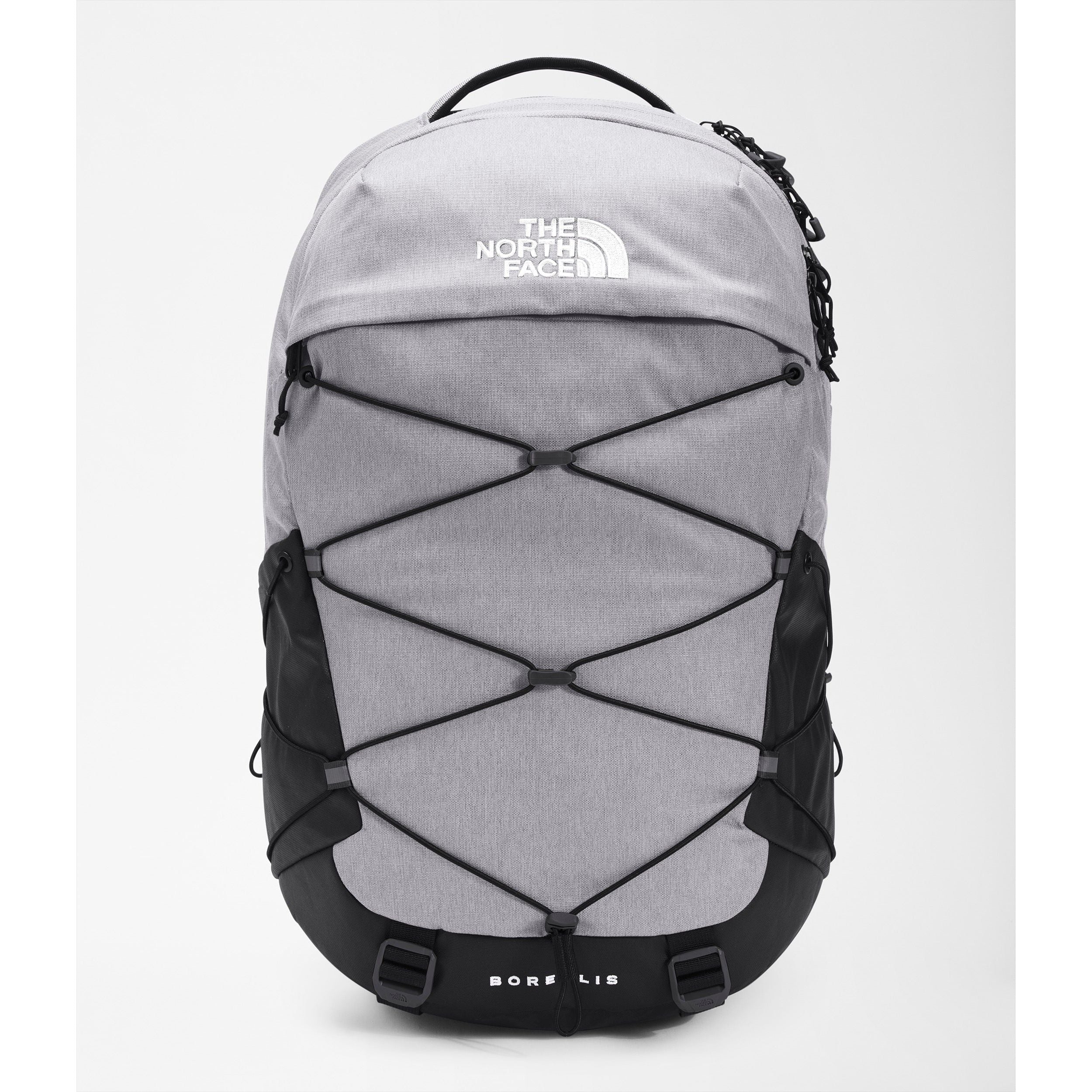 The North Face Borealis Backpack in Meld Grey Dark Heather/TNF Black  Accessories