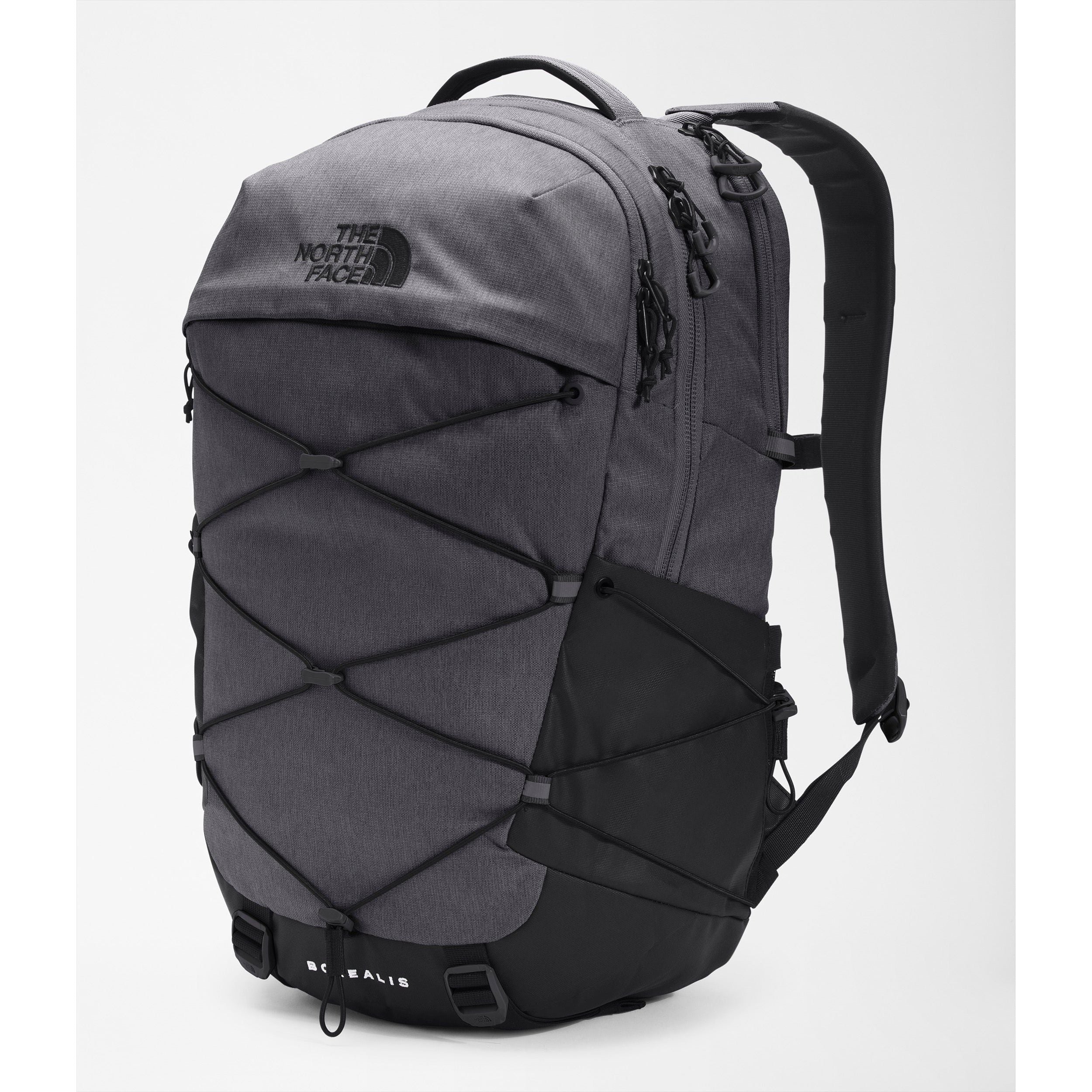 The North Face Borealis Backpack in Asphalt Grey Light Heather/TNF Black  Accessories