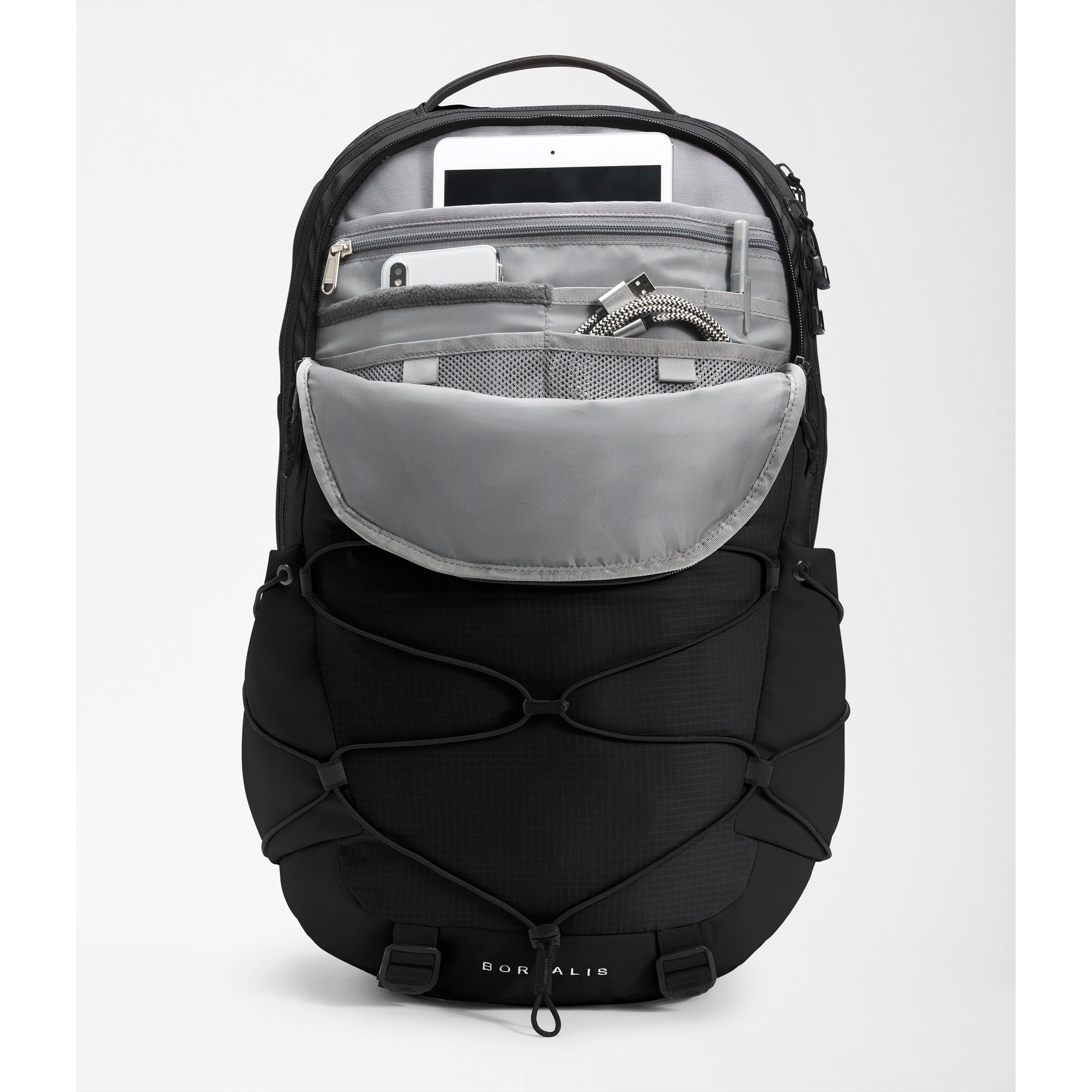 The North Face Borealis Backpack in TNF Black TNF Black