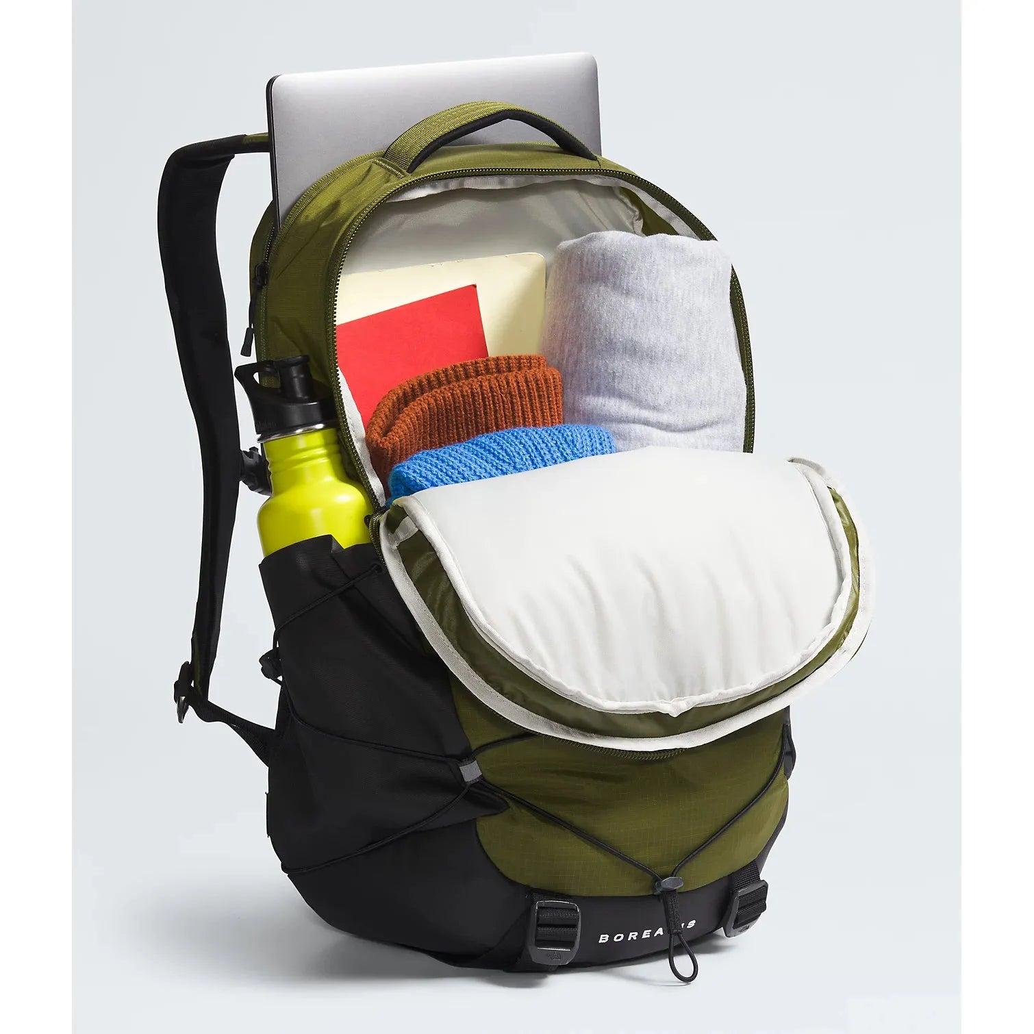 north face aurora ii backpack The Backpack- Mono Puff lined zippered pocket for sunglasses or phone as well as a stretch The North Face Borealis Backpack