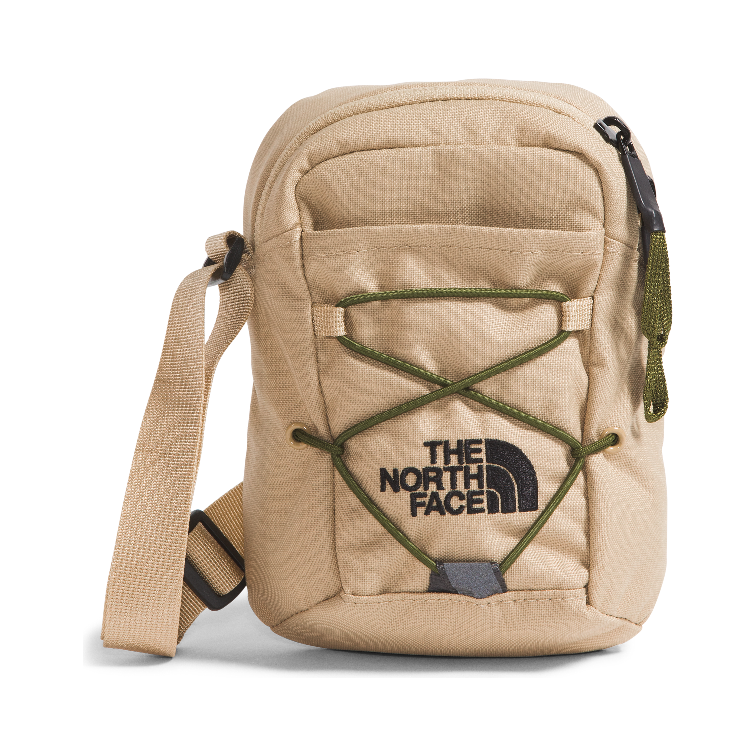 The North Face Jester Crossbody in Khaki Stone Black  Accessories