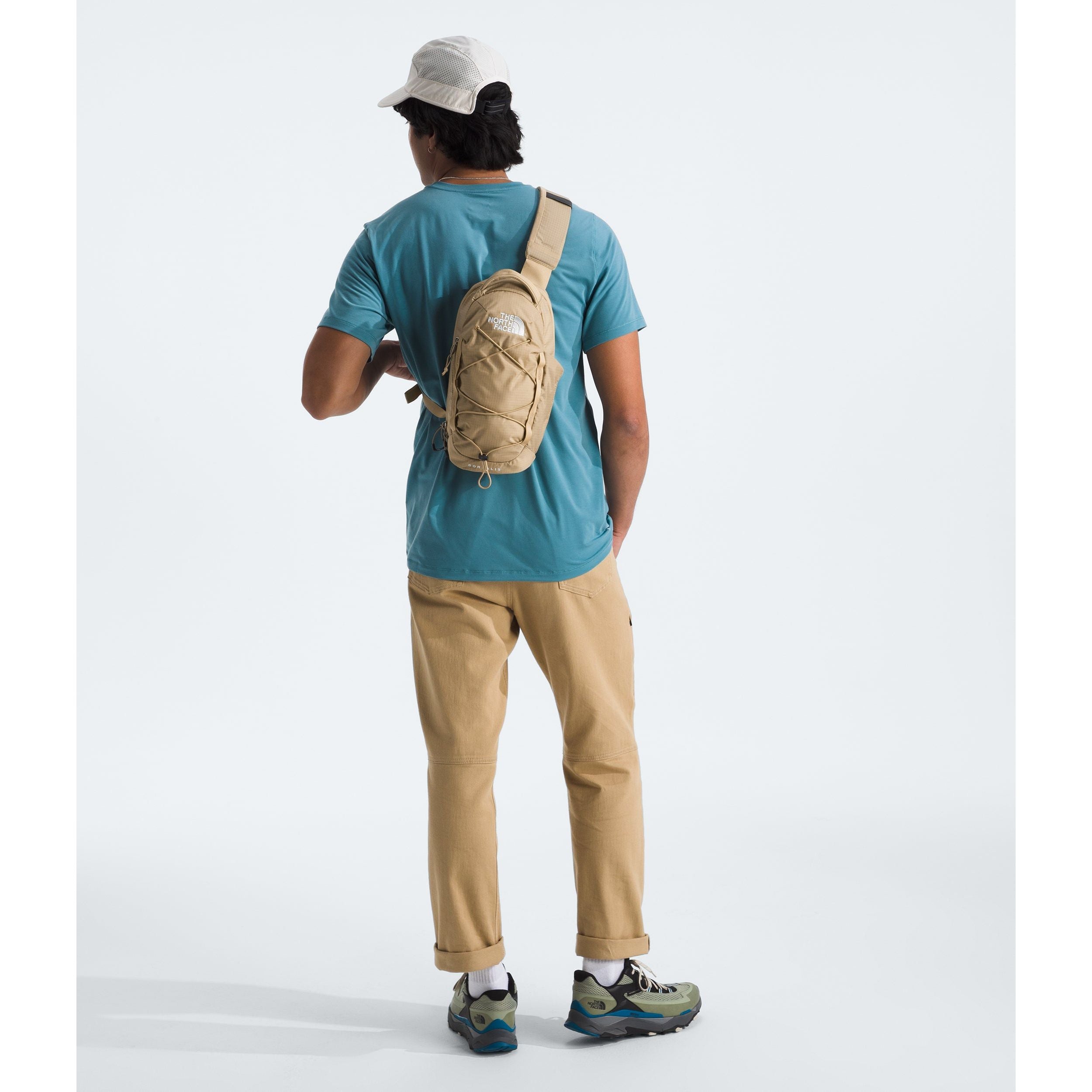 The North Face Borealis Sling in Khaki Stone  Accessories