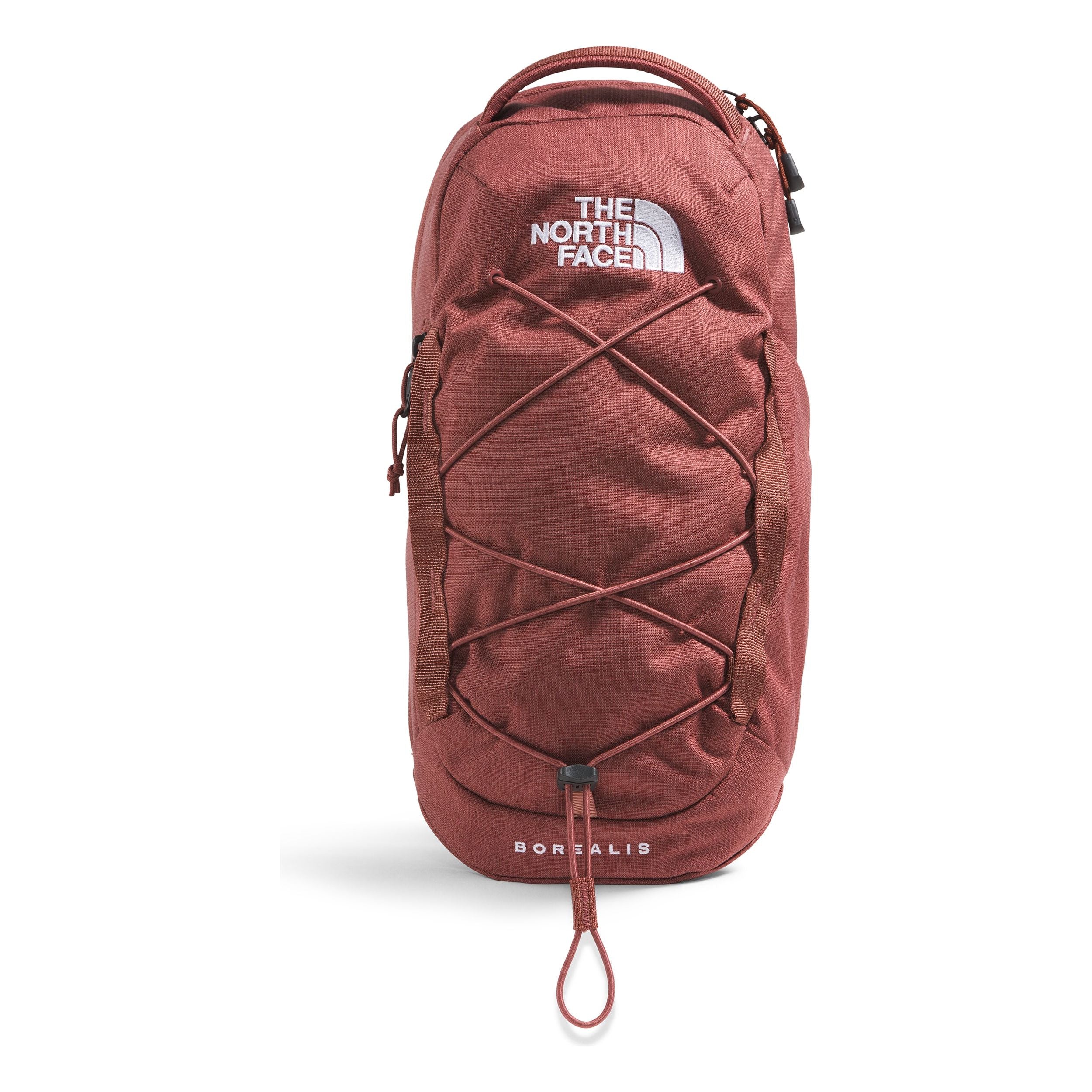north face heather backpack The North Face Borealis Sling(Canyon Dust Dark Heather)