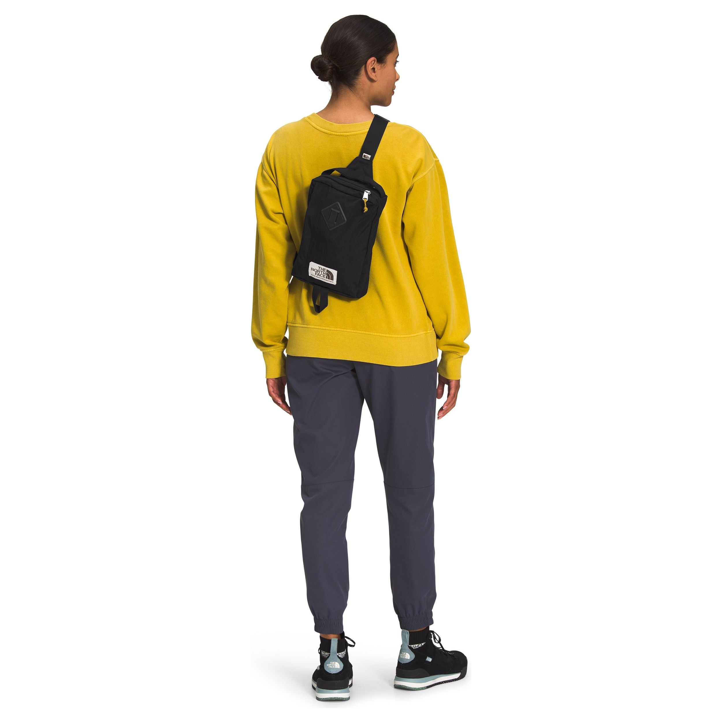 The North Face Berkeley Field Bag in TNF Black Mineral Gold  Accessories