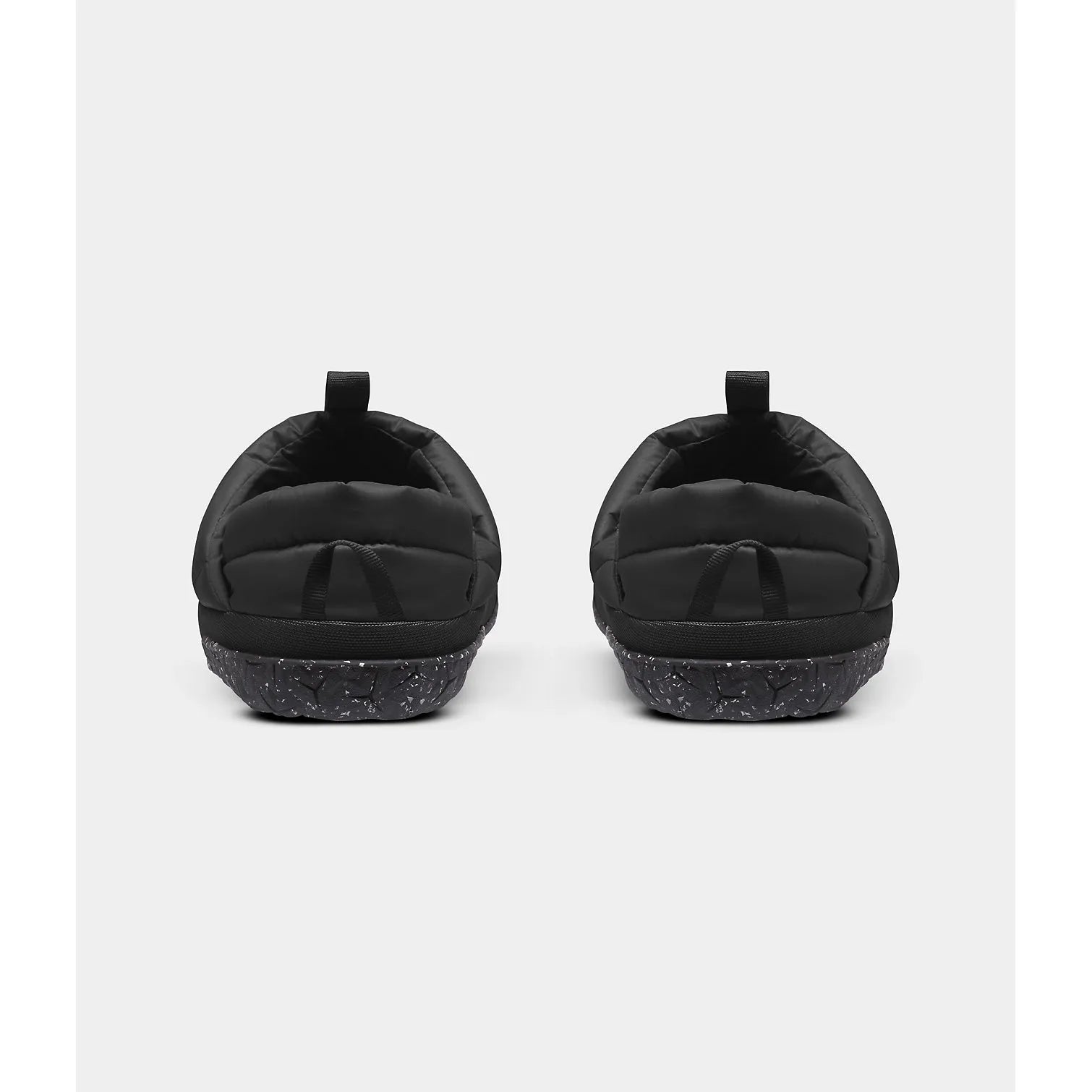The North Face Men’s Nuptse Mule in Black White  Footwear