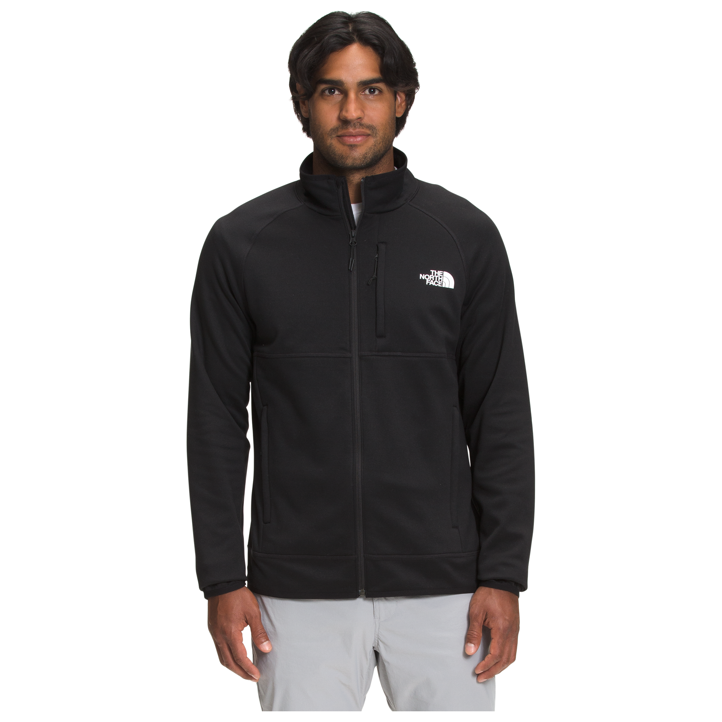The North Face Men s Canyonlands Full Zip in Black Footprint USA