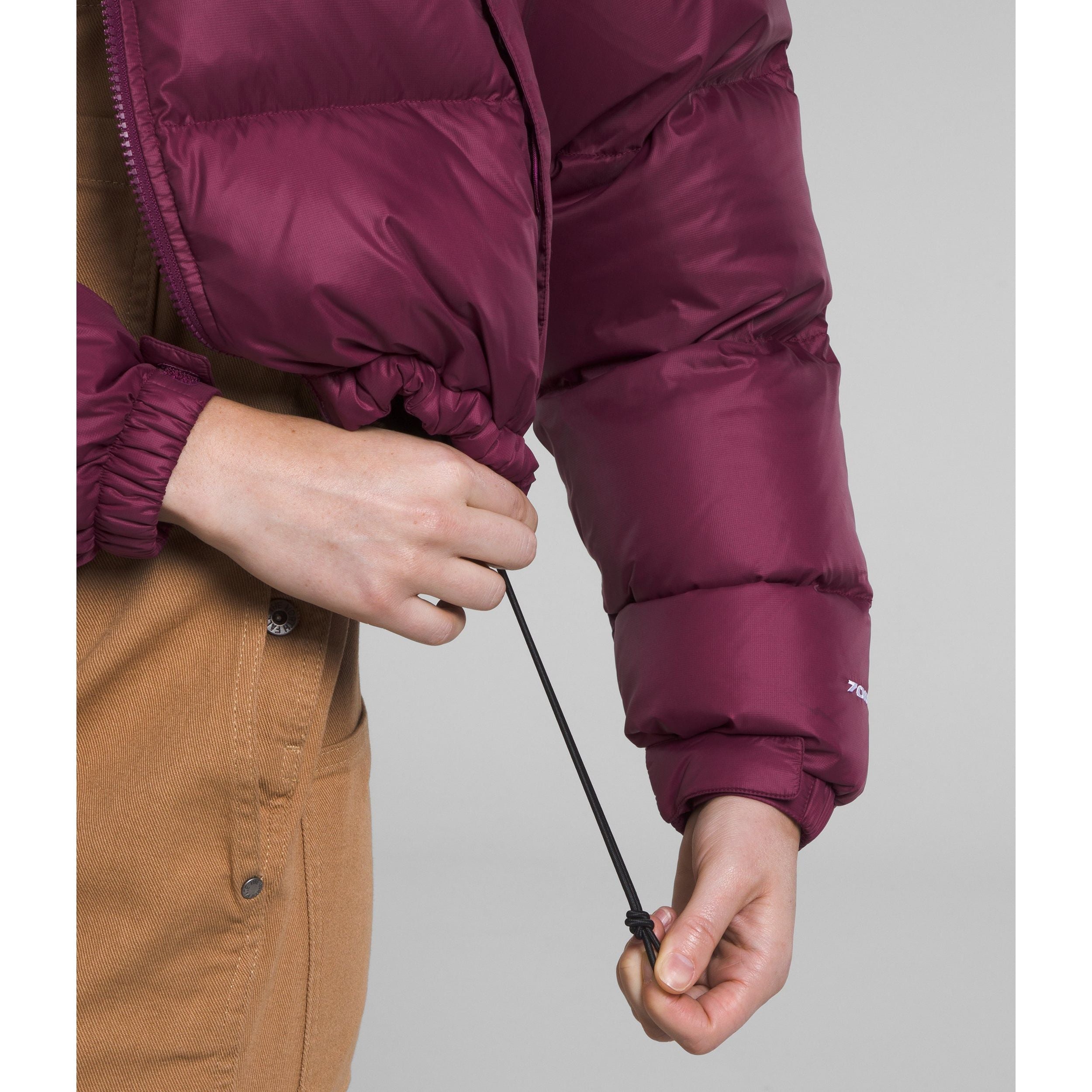 The North Face Women's Nuptse Short Jacket in Boysenberry  Coats & Jackets