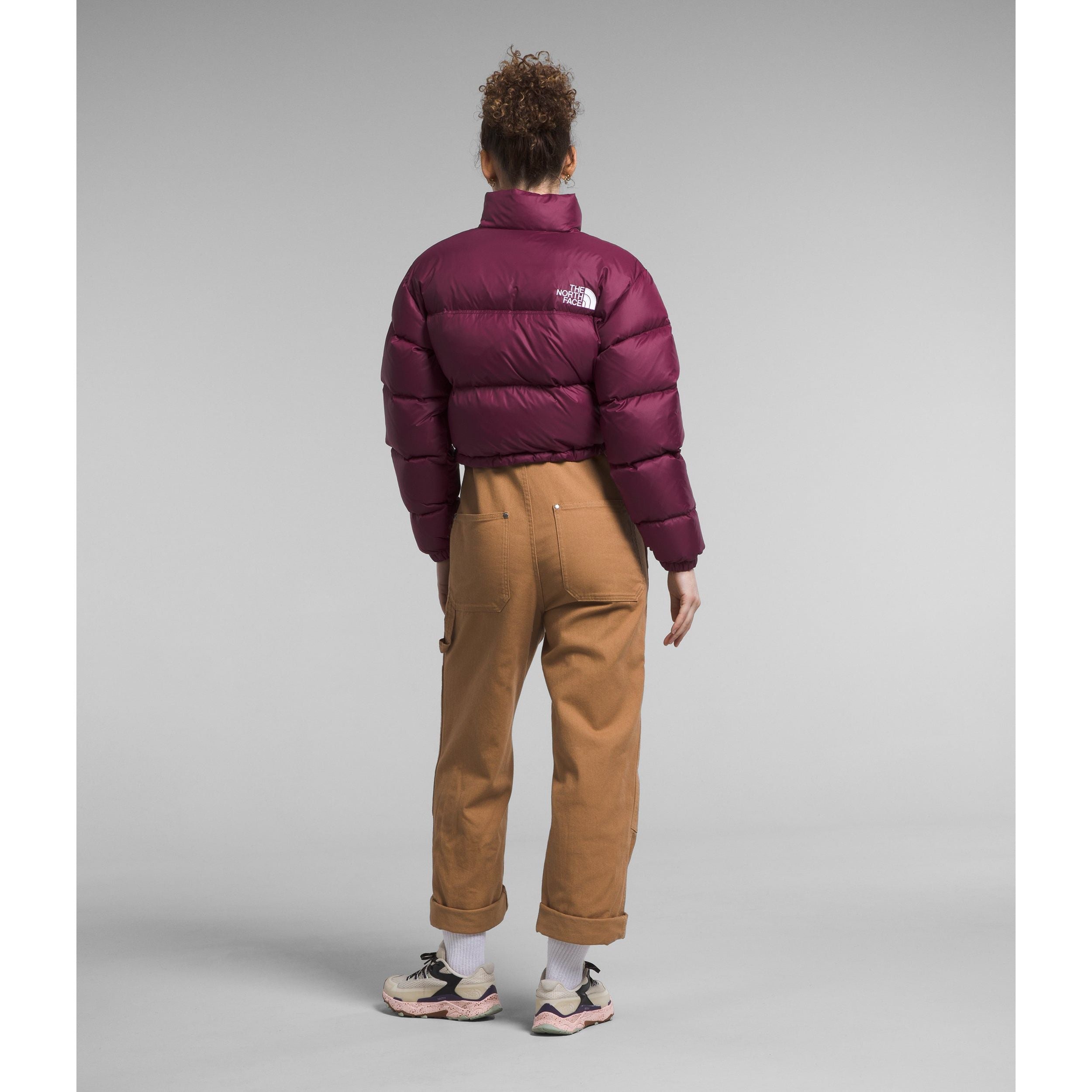 The North Face Women's Nuptse Short Jacket in Boysenberry  Coats & Jackets