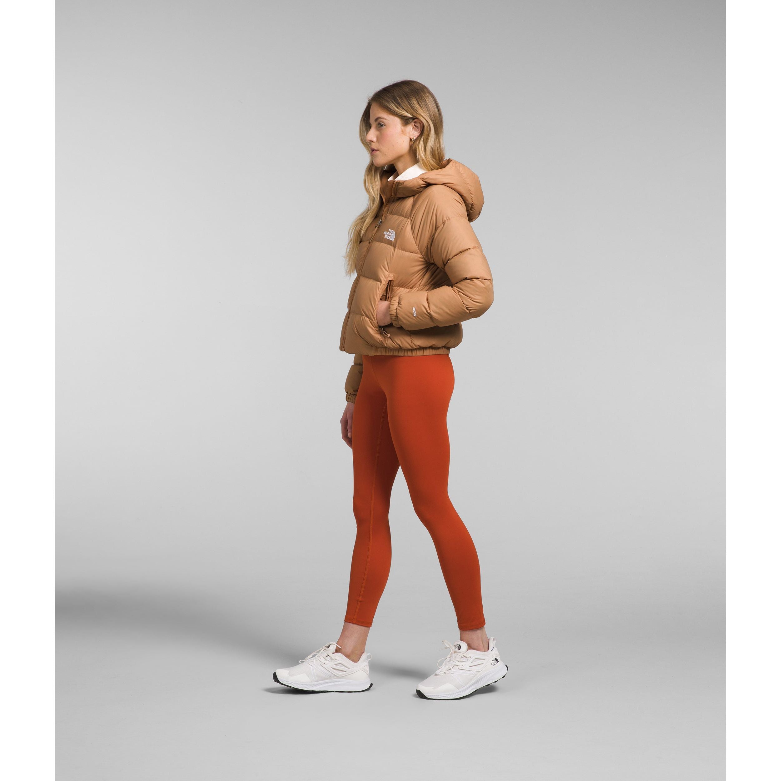 The North Face Women's Hydrenalite Down Hoodie in Almond Butter