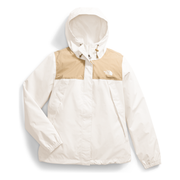 The North Face Women's Antora Jacket in White Dune/Khaki Stone