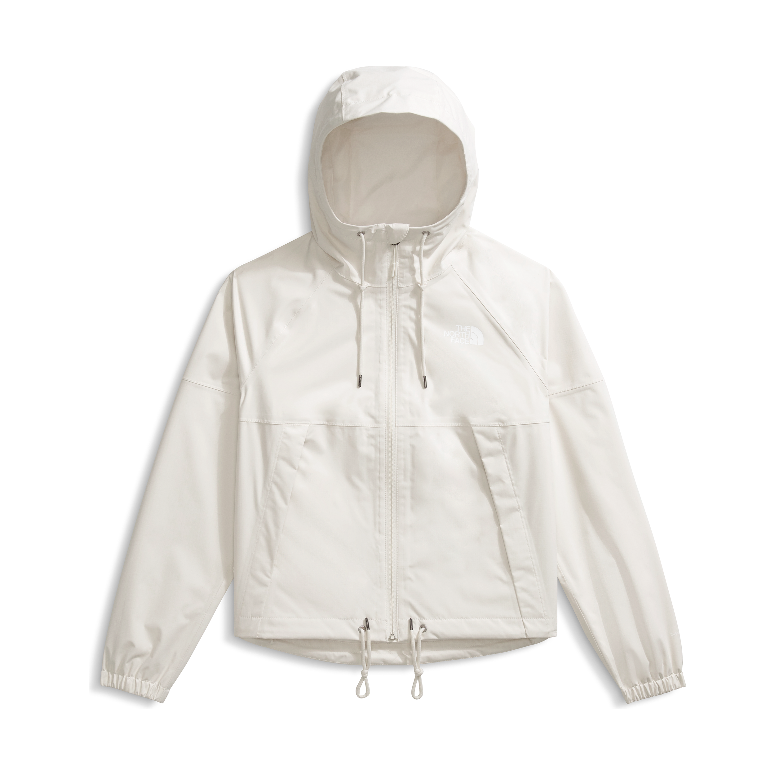 The North Face Women's Antora Rain Hoodie in White Dune