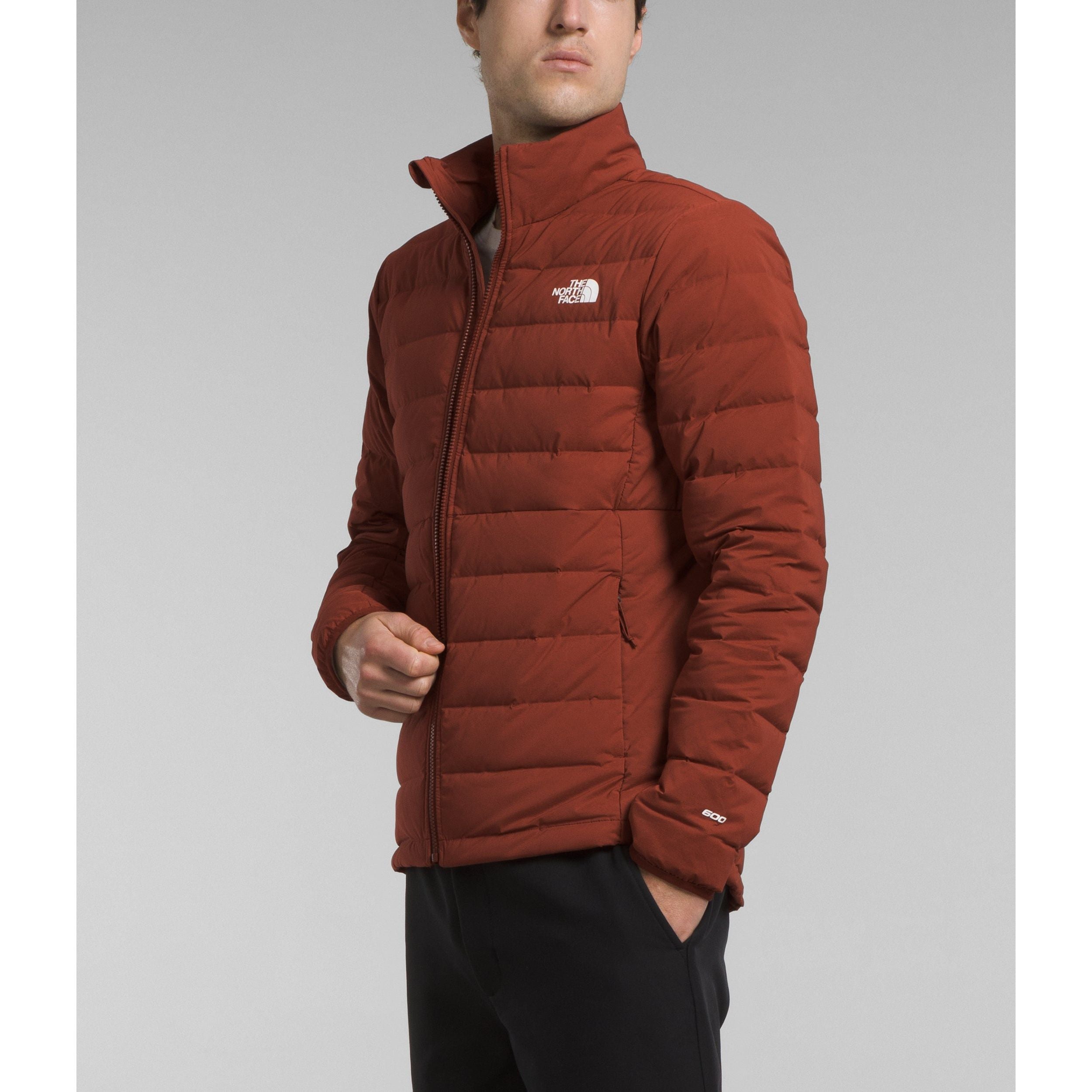 The North Face Men's Belleview Stretch Down Hoodie in Brandy Brown  Coats & Jackets