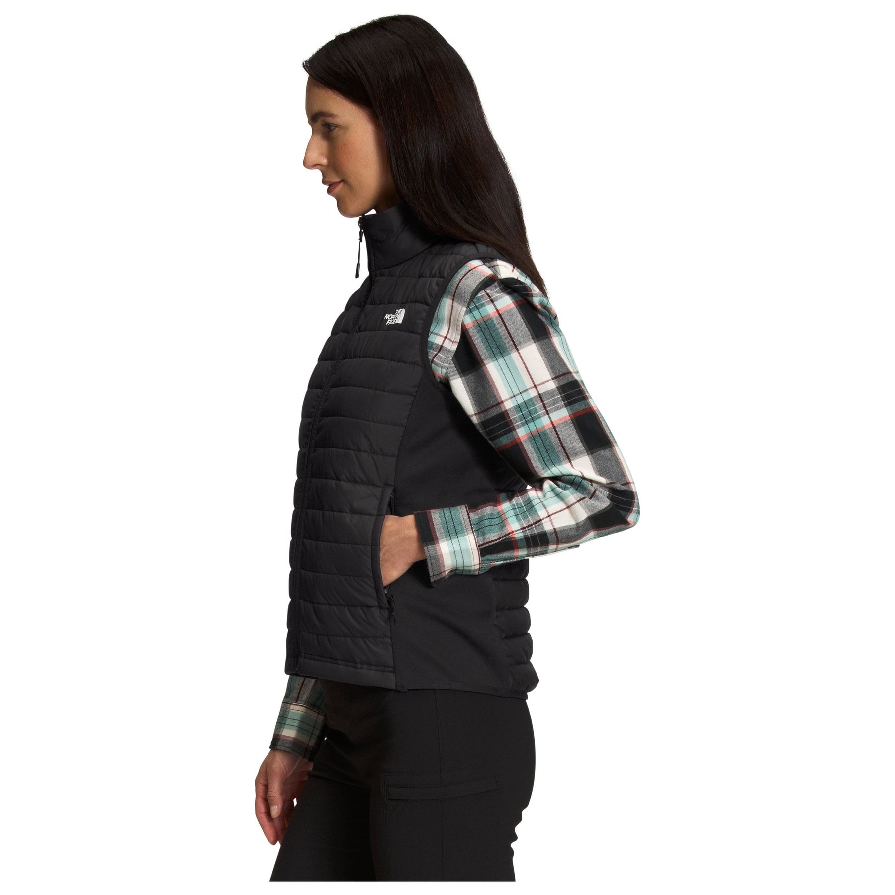 The North Face Women's Canyonlands Hybrid Vest in Black