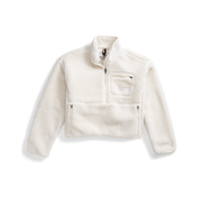 The North Face Women's Extreme Pile Pullover in White Dune