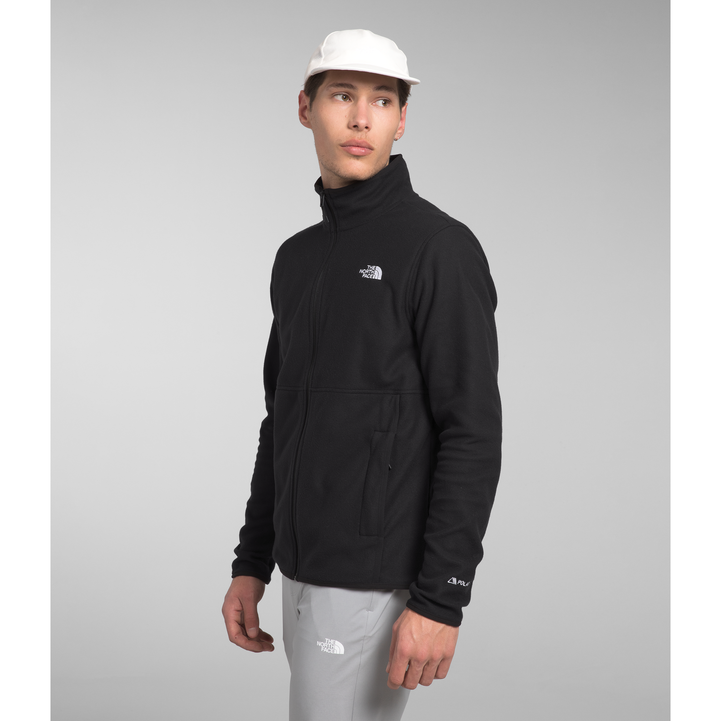 The North Face Men’s Alpine Polartec® 100 Jacket in Black  Men's Apparel