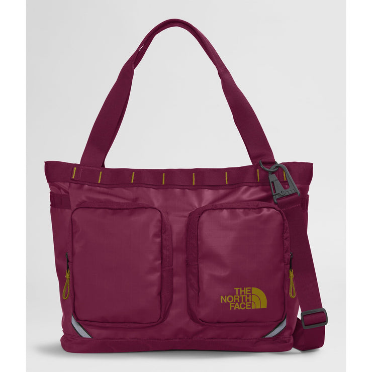 The North Face Base Camp Voyager Tote in Boysenberry Sulphur Moss  Accessories