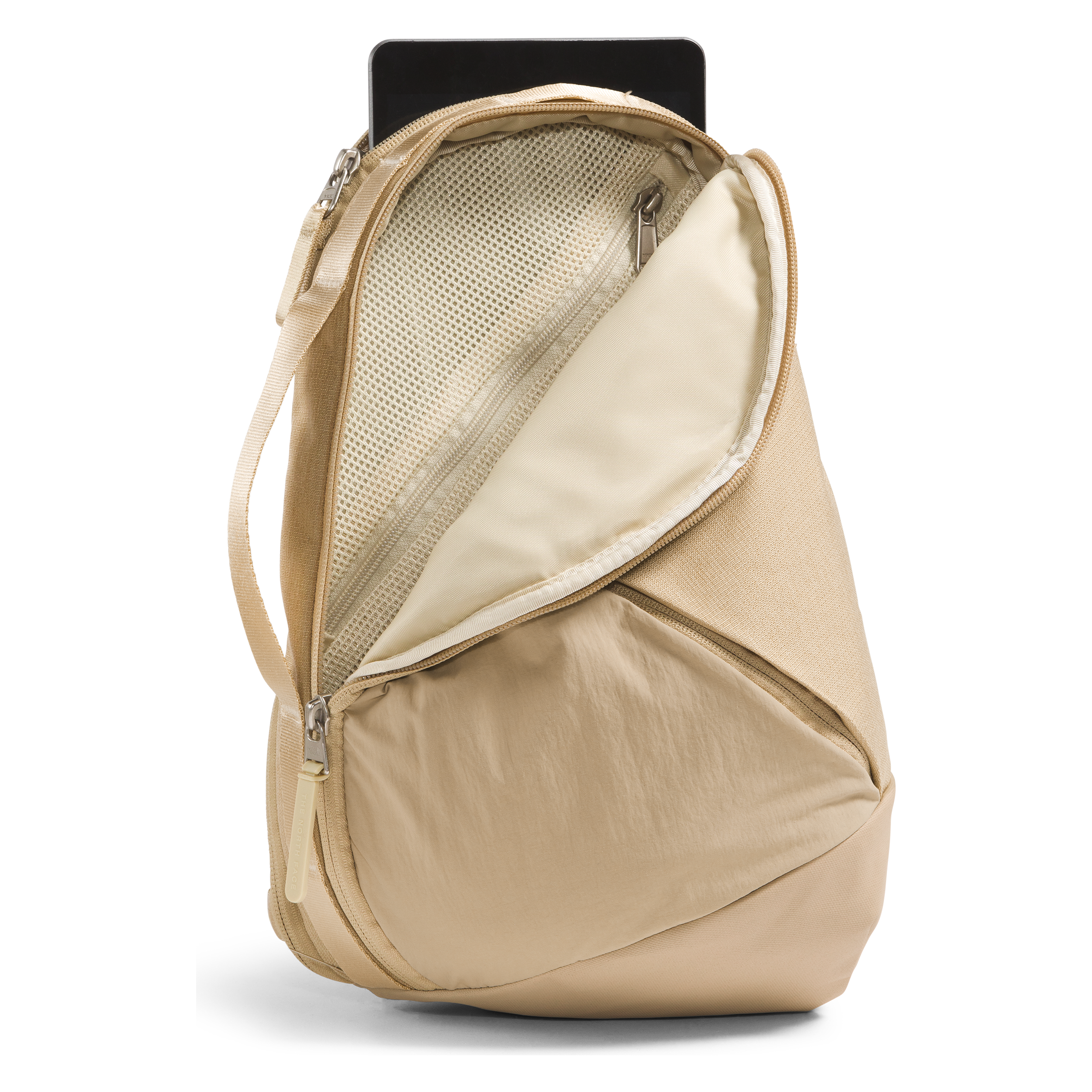 isabella north face backpack The North Face Women's Isabella Sling in Khaki Stone Dark Heather Khaki Stone