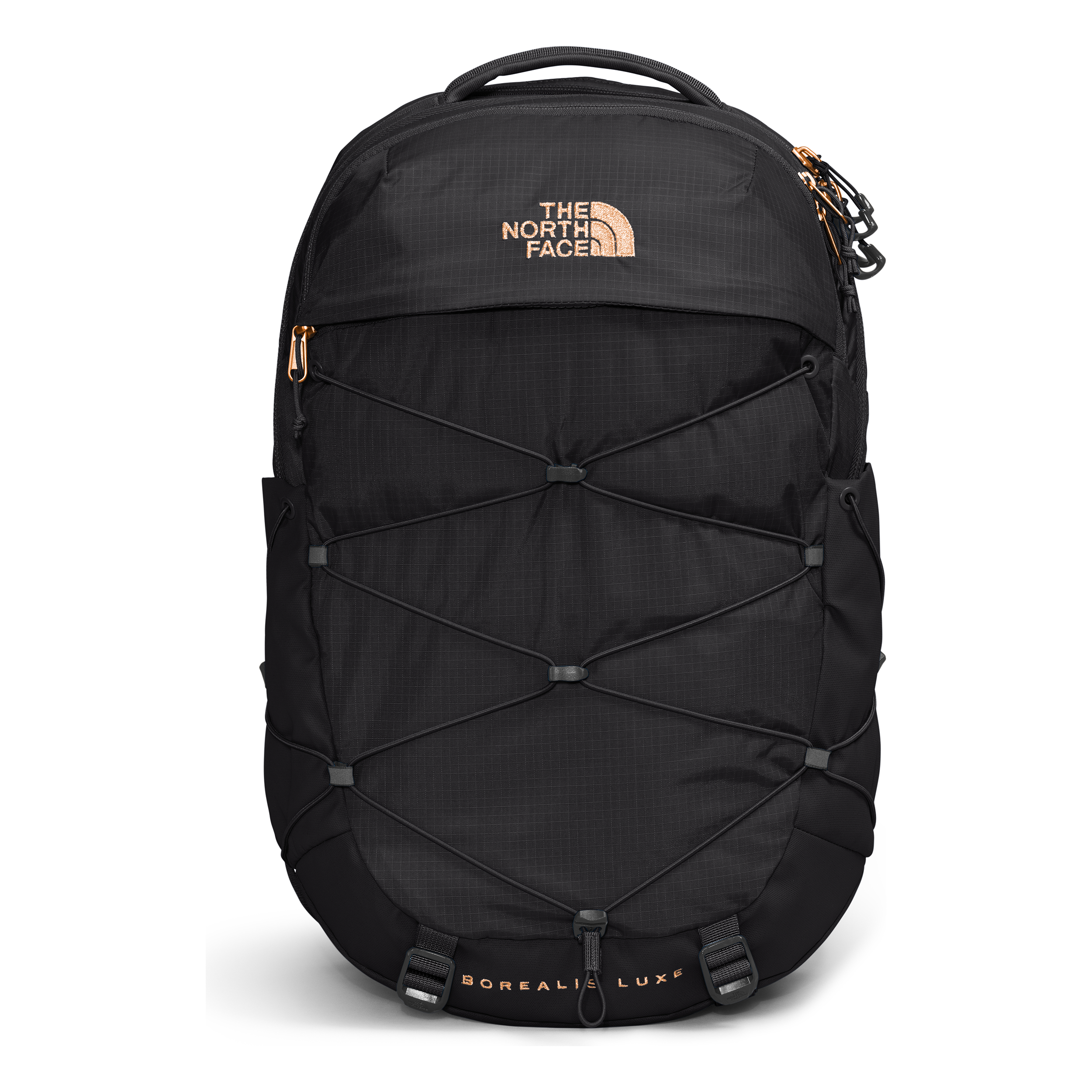 The North Face Women's Borealis Luxe Backpack, TNF Black/Burnt Coral The North Face Women's Borealis Luxe Backpack, TNF Black/Burnt Coral
