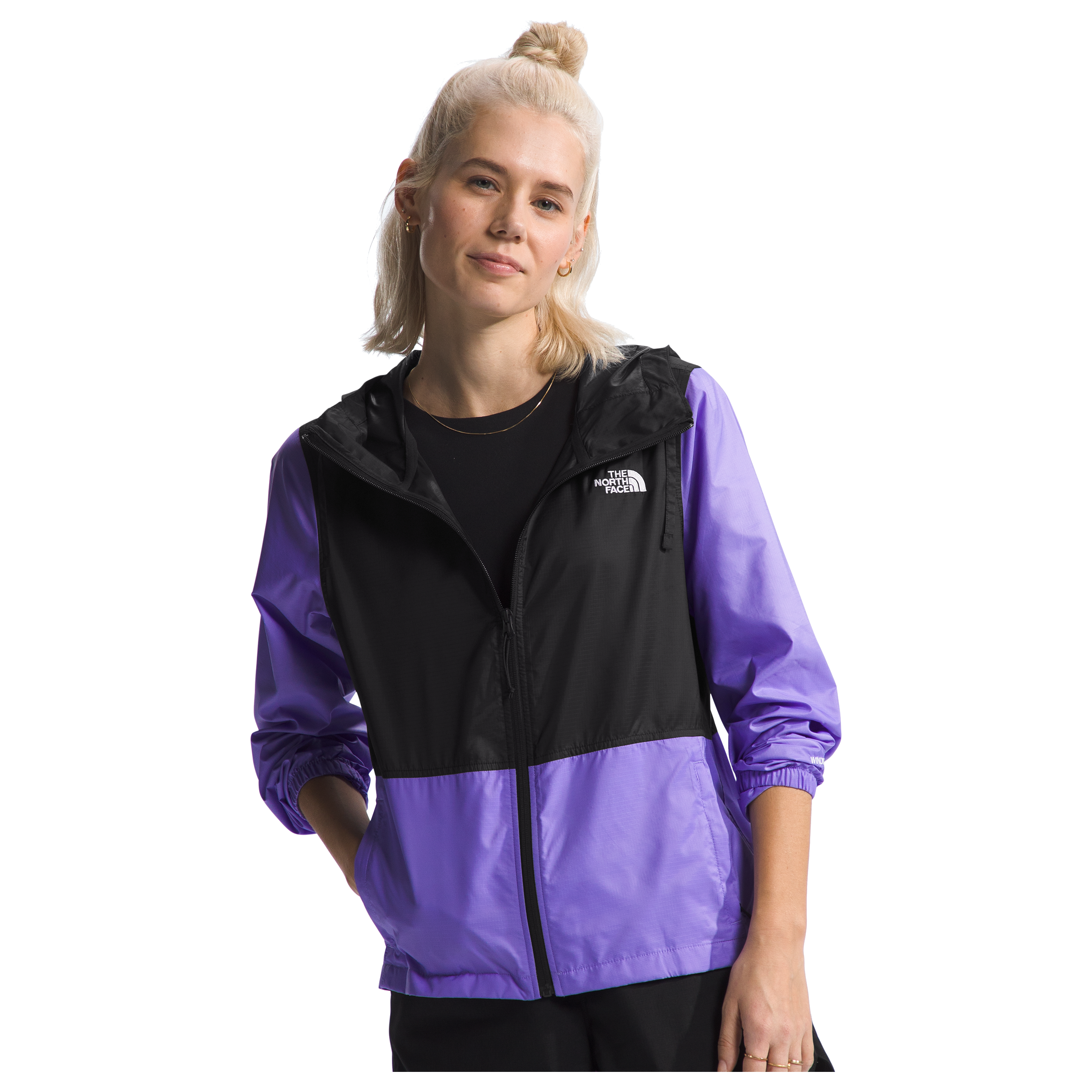 The North Face Women's Cyclone Jacket 3 in Optic Violet TNF Black  Women's Apparel