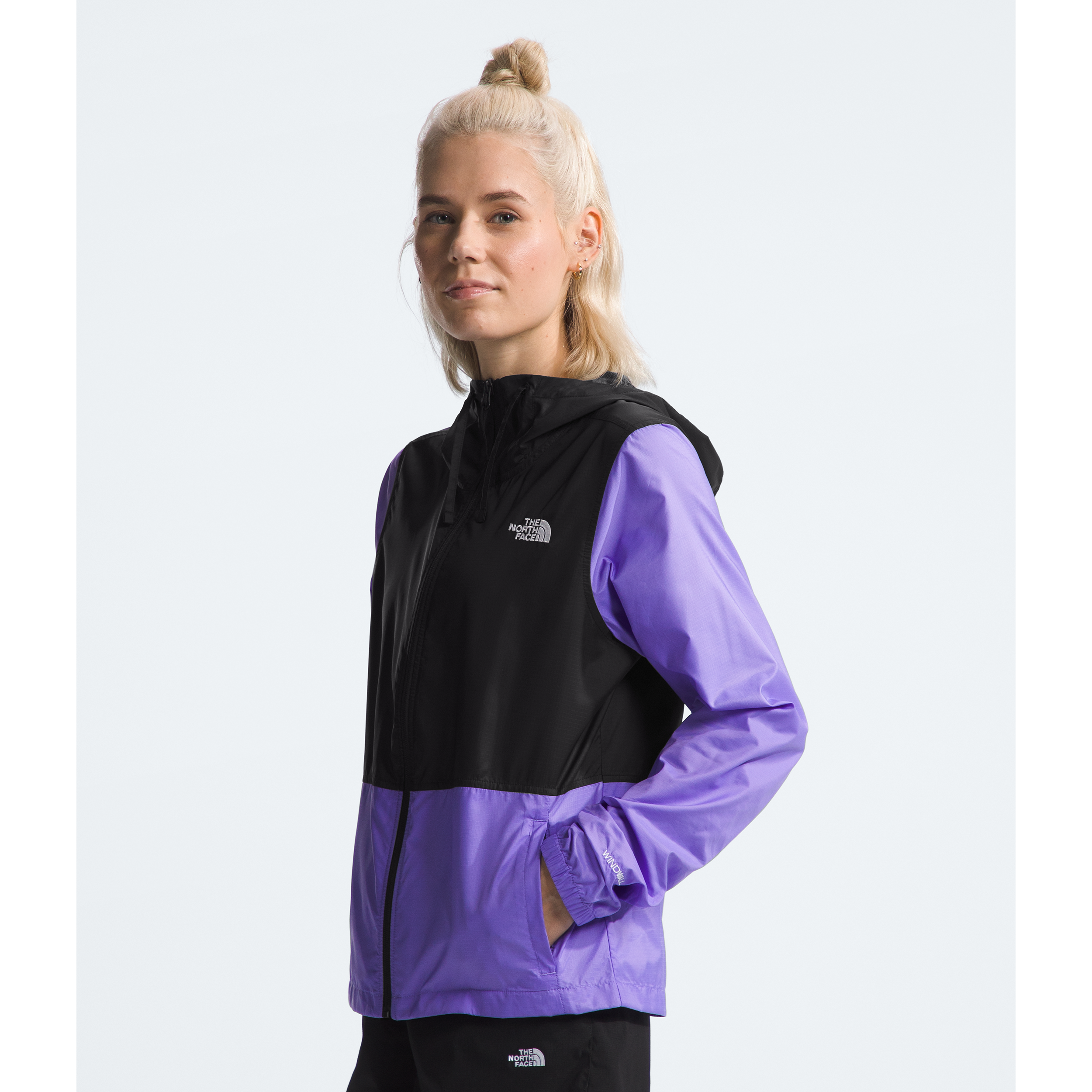 The North Face Women's Cyclone Jacket 3 in Optic Violet TNF Black  Women's Apparel