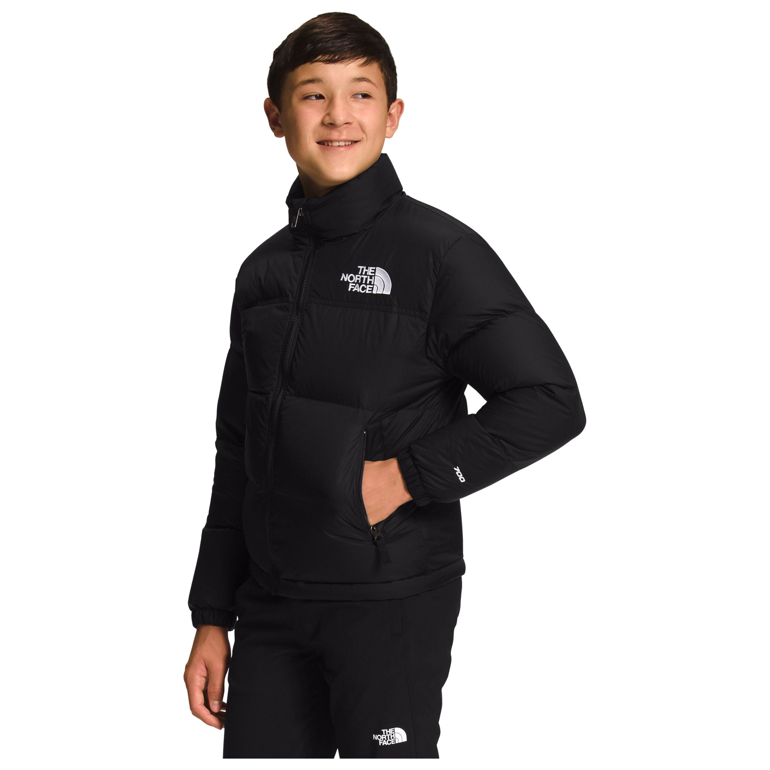 The North Face Big Kids' 1996 Retro Nuptse Jacket in Black (2023)  Coats & Jackets