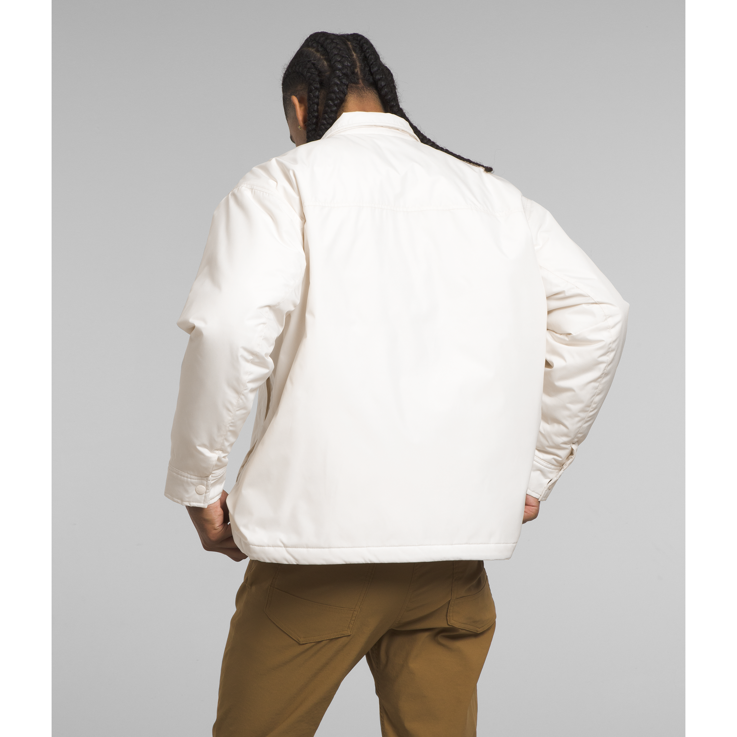 The North Face Men's Stuffed Coaches Jacket in Gardenia White  Coats & Jackets