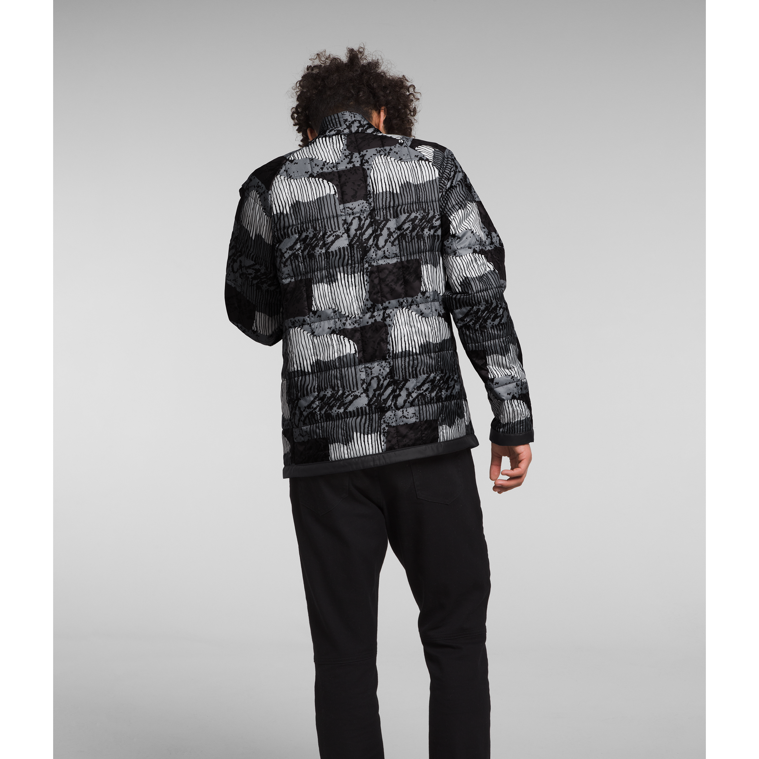The North Face Men's Circaloft Jacket in Asphalt Grey Abstract The North Face Men's Circaloft Jacket in Asphalt Grey Abstract