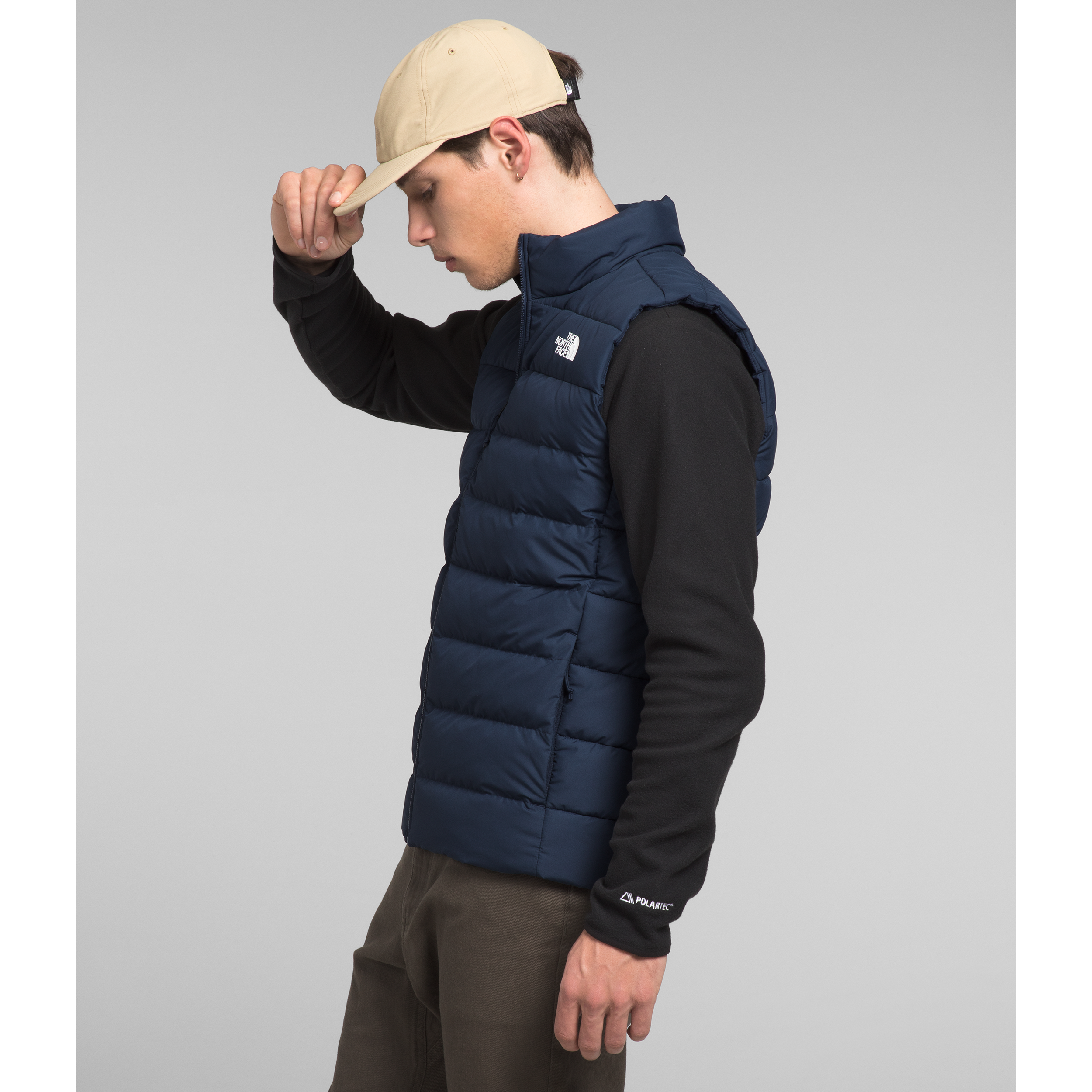 The North Face Men's Aconcagua 3 Vest in Summit Navy  Coats & Jackets