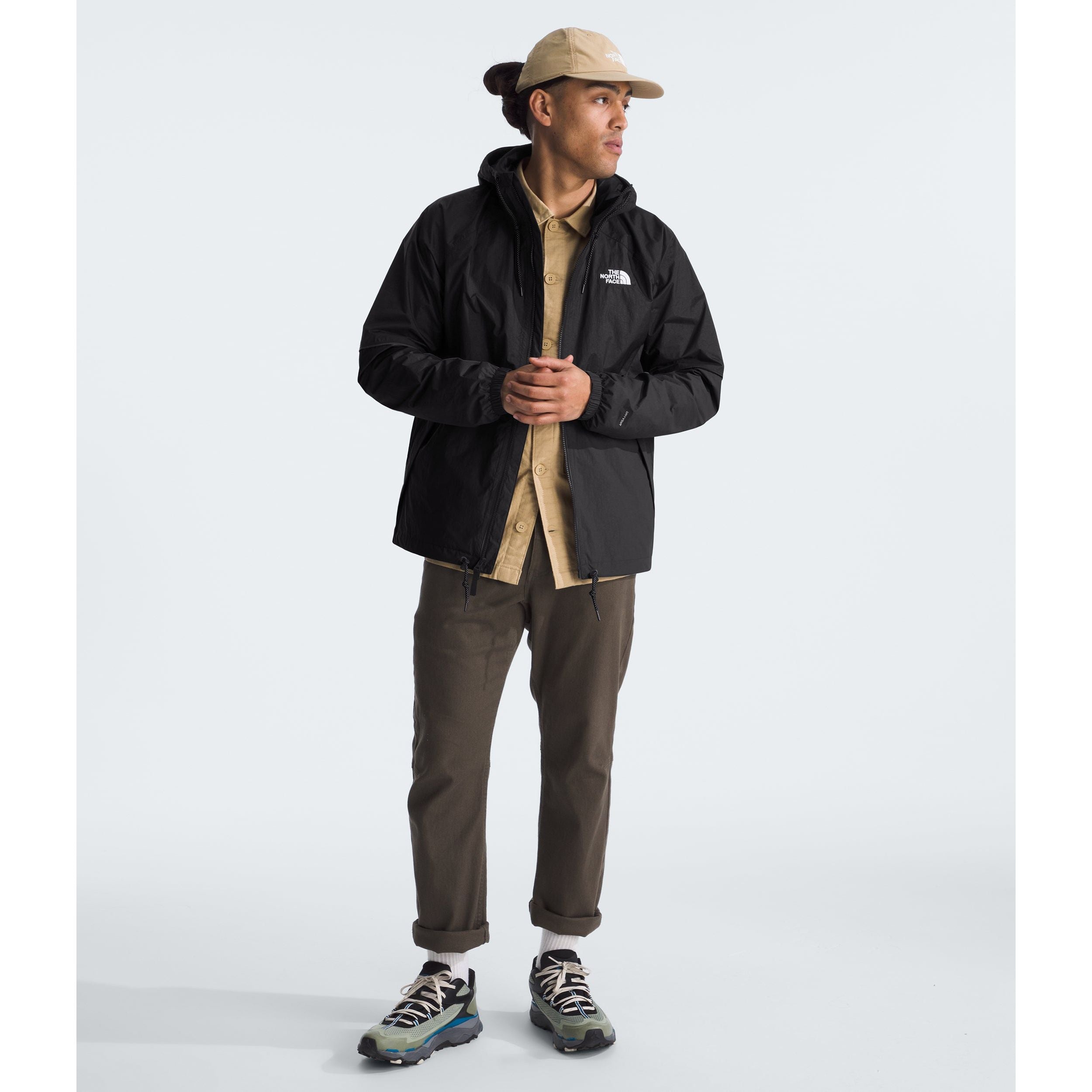 The North Face Men’s Antora Rain Hoodie in Black  Men's Apparel