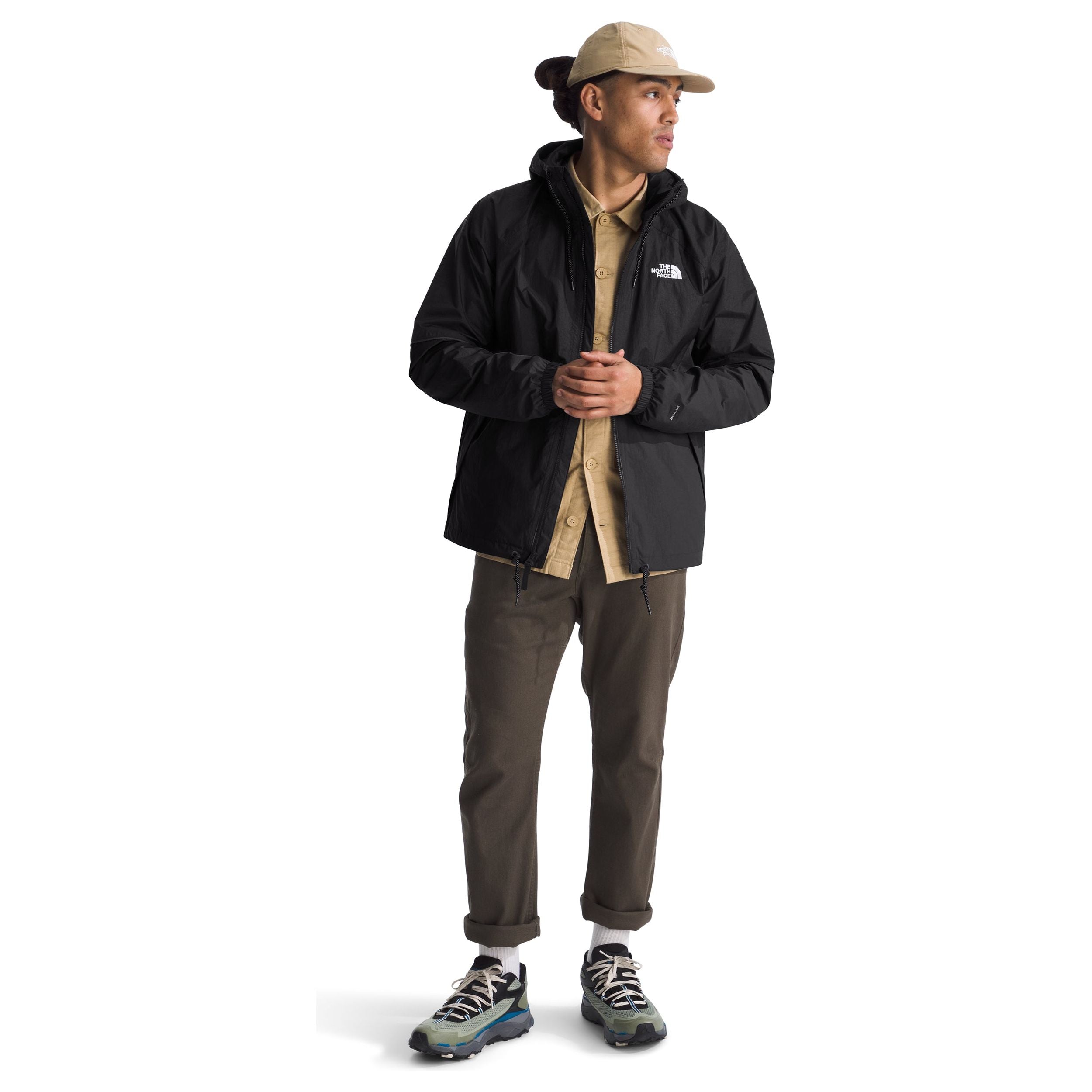 The North Face Men's Novelty Antora Hoodie in TNF Black  Coats & Jackets