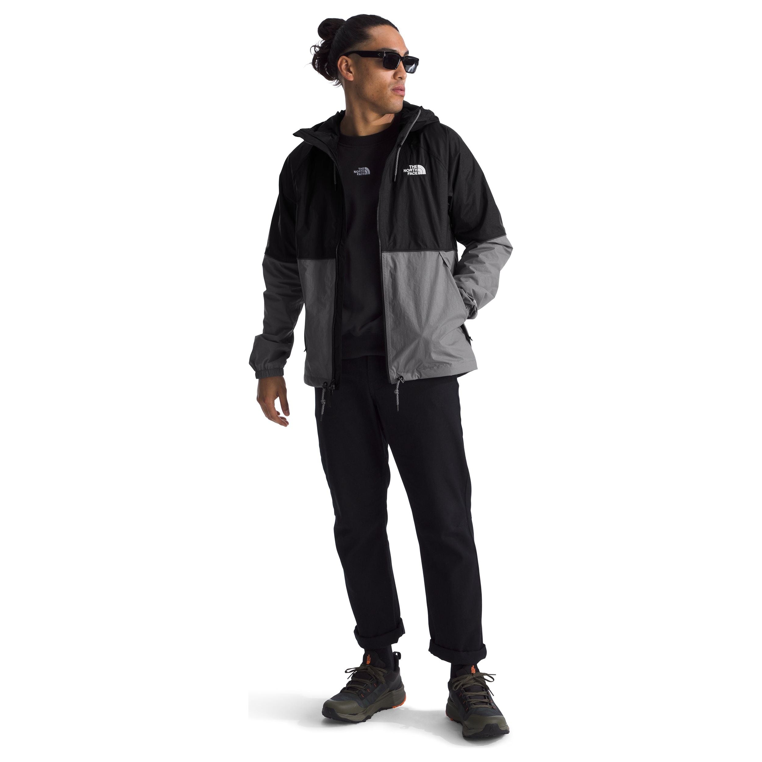 The North Face Men's Novelty Anotra Hoodie in Smoked Pearl  Coats & Jackets