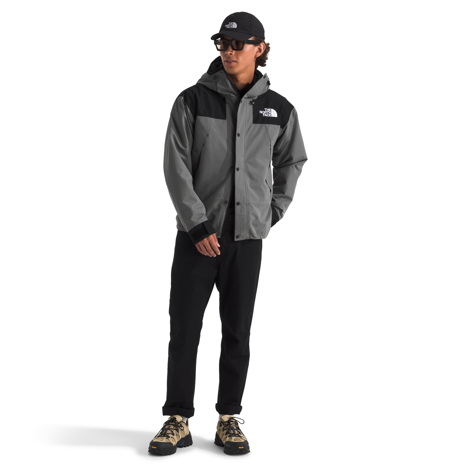 The North Face Men's DRYVENT™ Mono Mountain Jacket in Smoked Pearl