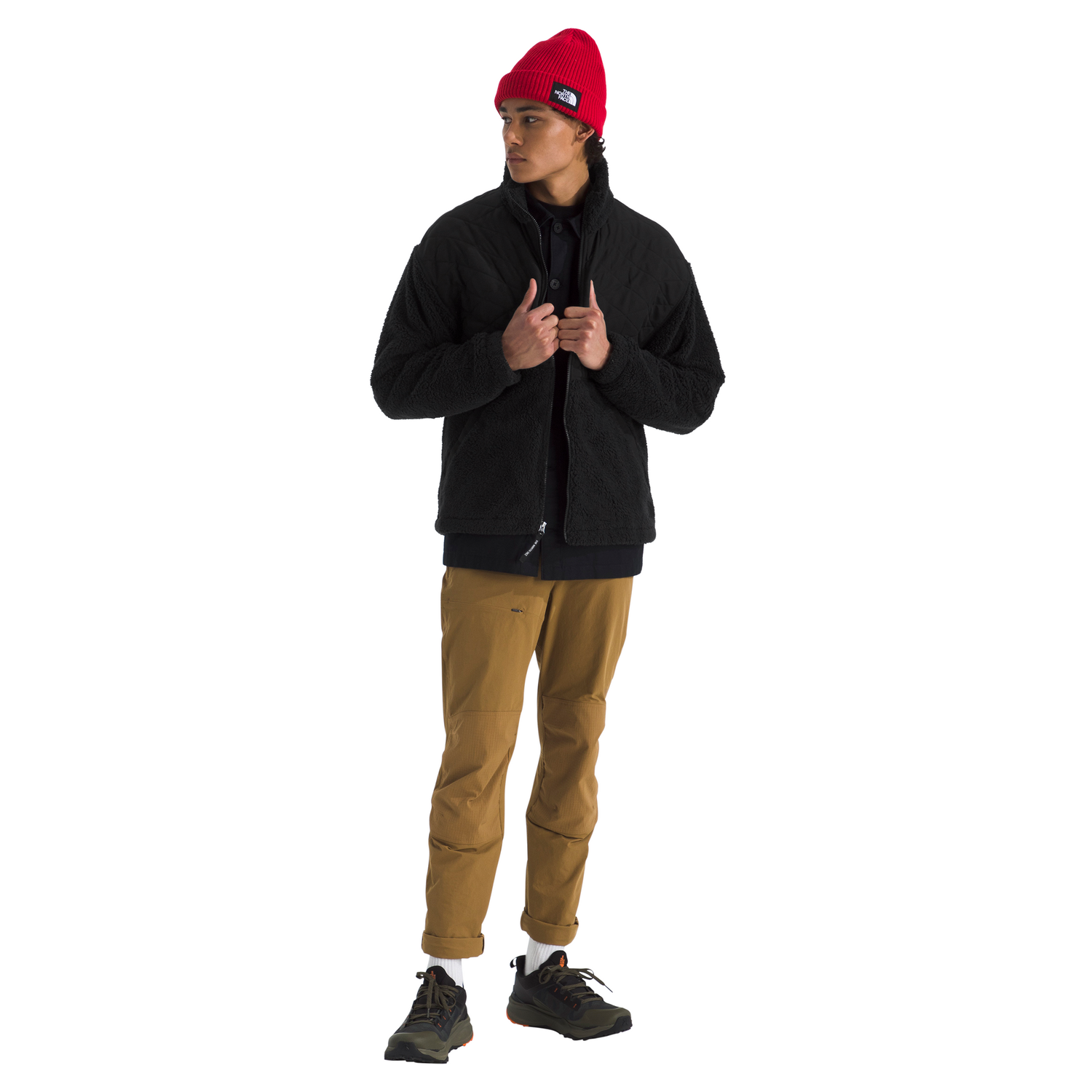 The North Face Men's Cabin Fleece Full Zip | TNF Black