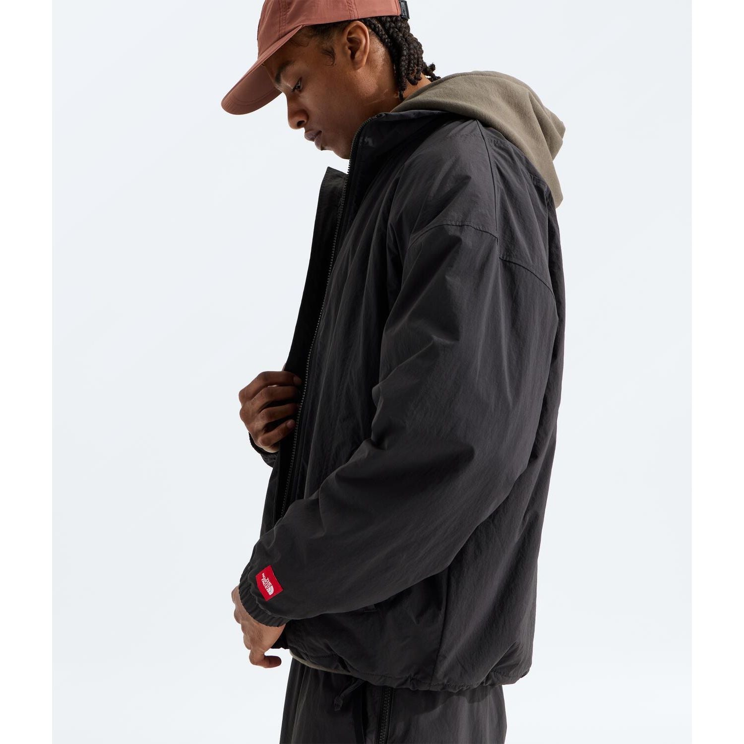 The North Face Men's Red Box Nylon Fleece-Lined Jacket