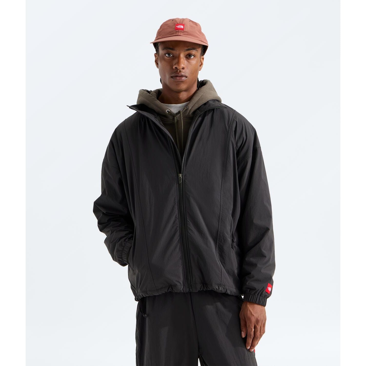 The North Face Men's Red Box Nylon Fleece-Lined Jacket