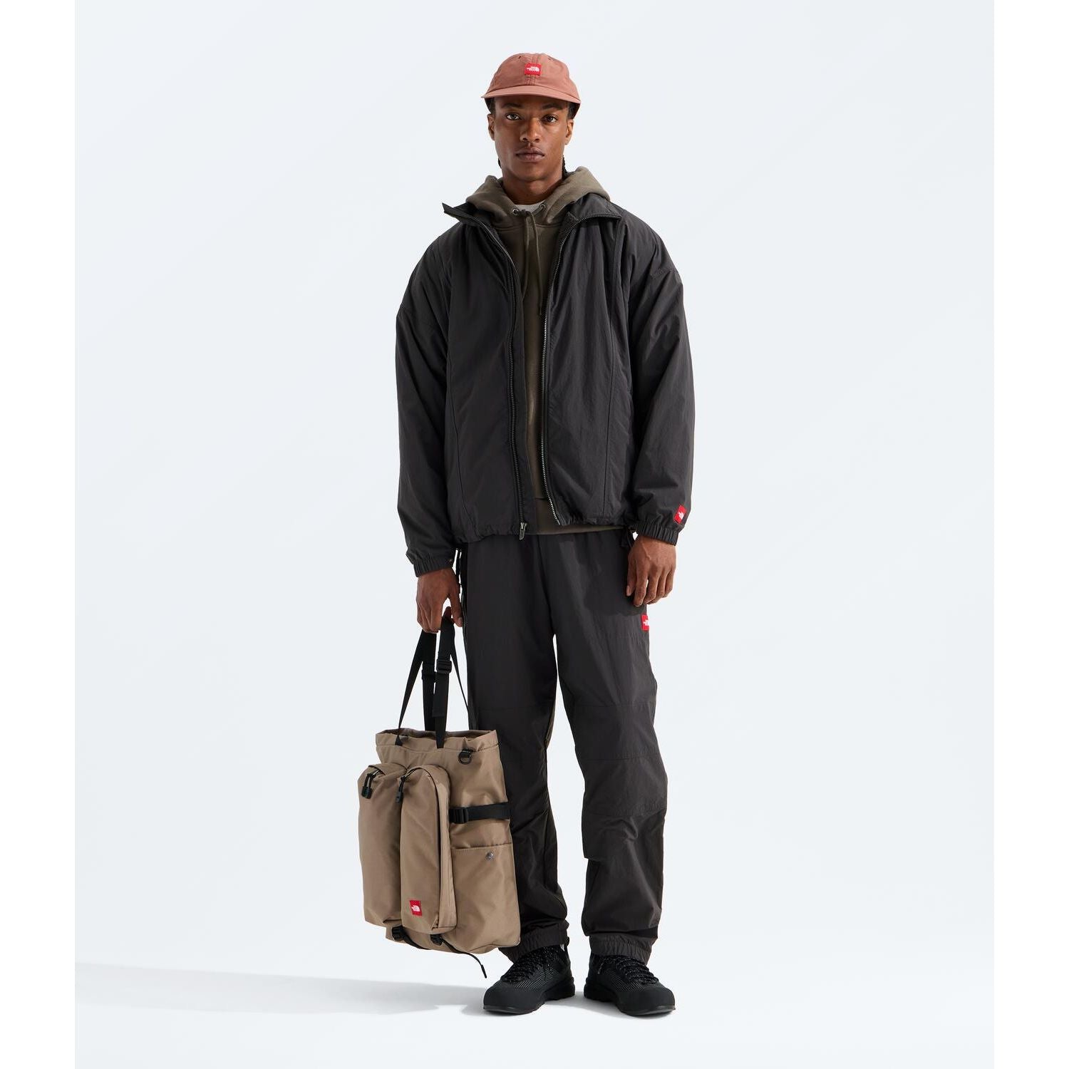 The North Face Men's Red Box Nylon Fleece-Lined Jacket