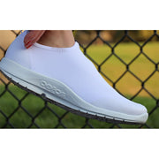 OOFOS Women's OOmg Sport Low Shoe in White  Women's Footwear