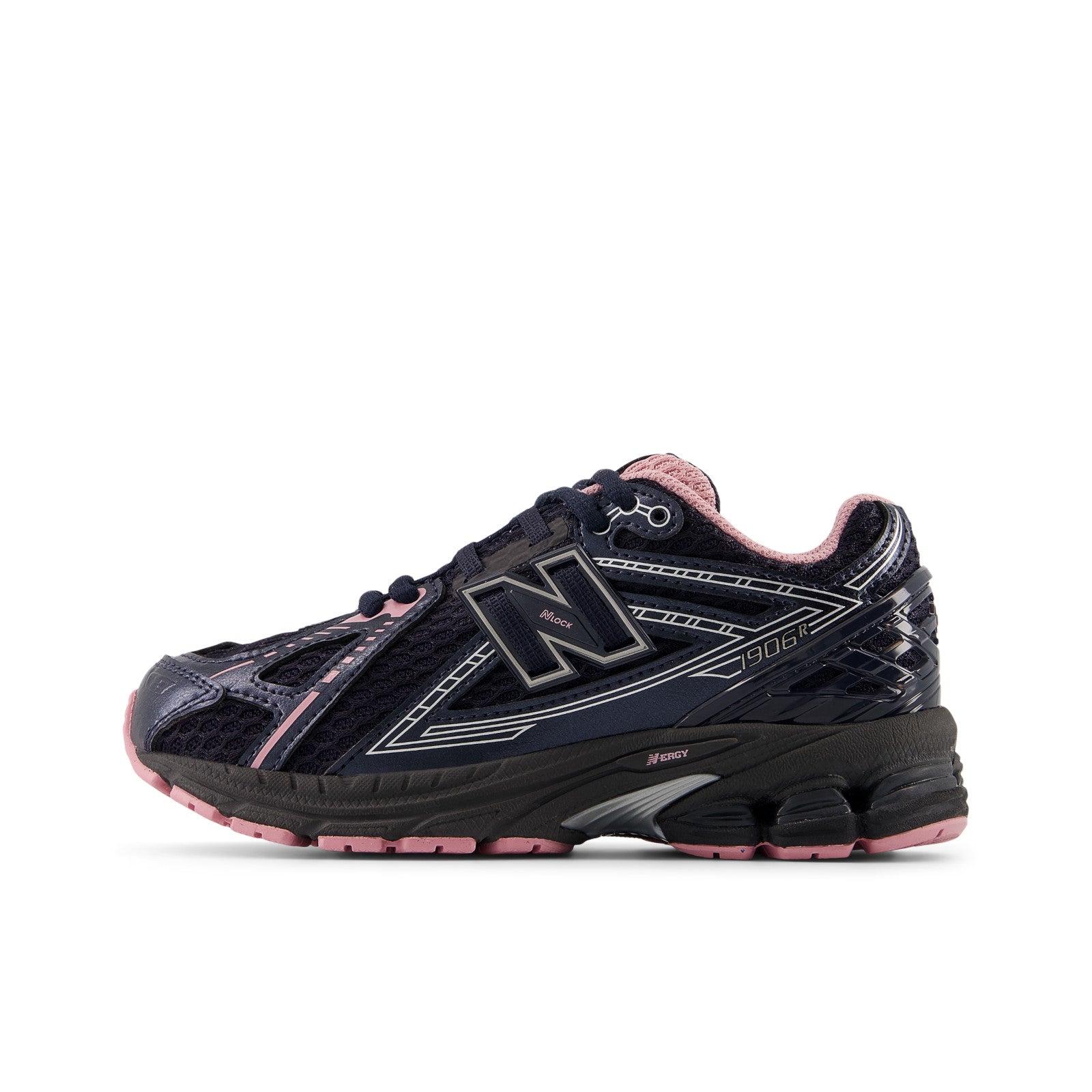 New Balance Kid's 1906 in Eclipse with Pink Taffy