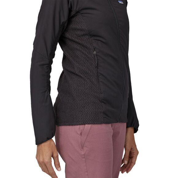 Patagonia Women's Nano-Air® Light Hybrid Hoody in Black