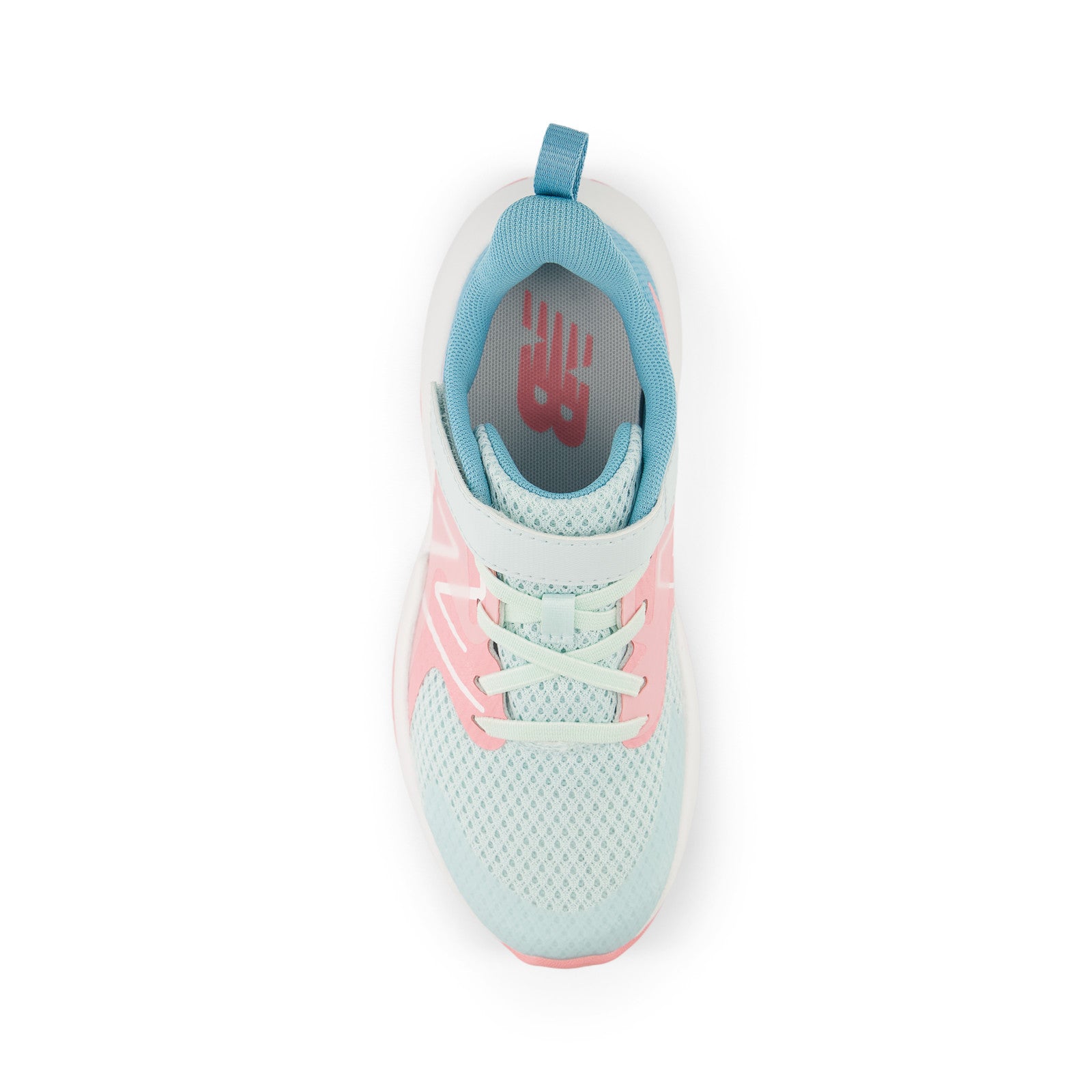 New Balance Kid's Rave Run v2 Bungee Lace with Top Strap in Glint