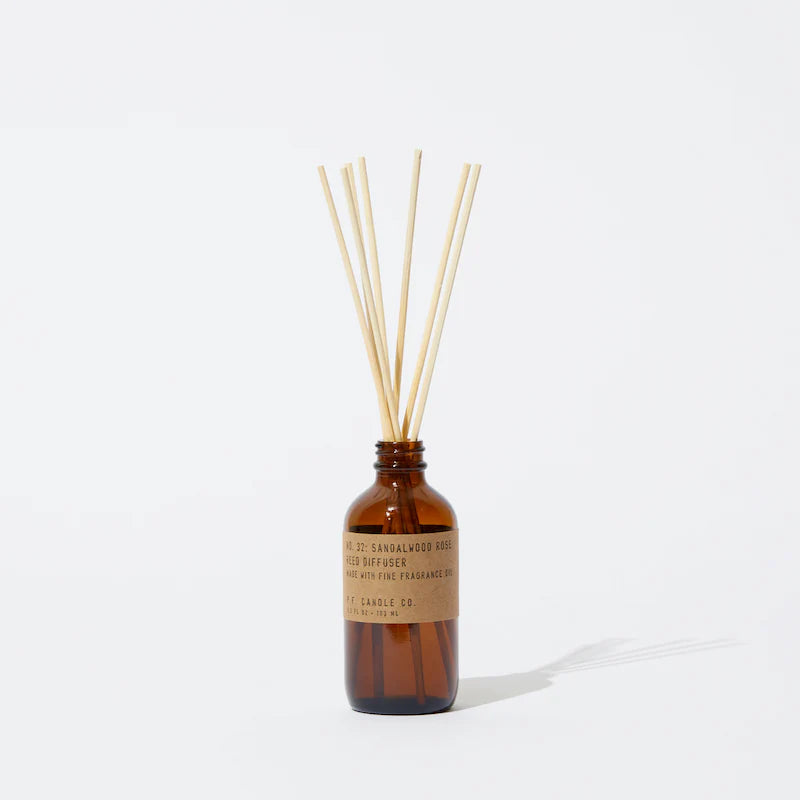 P. F. Candle Co. Sandalwood Rose– Reed Diffuser